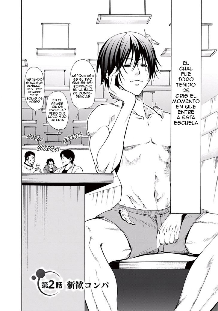 Grand Blue capítulo 2 página 3