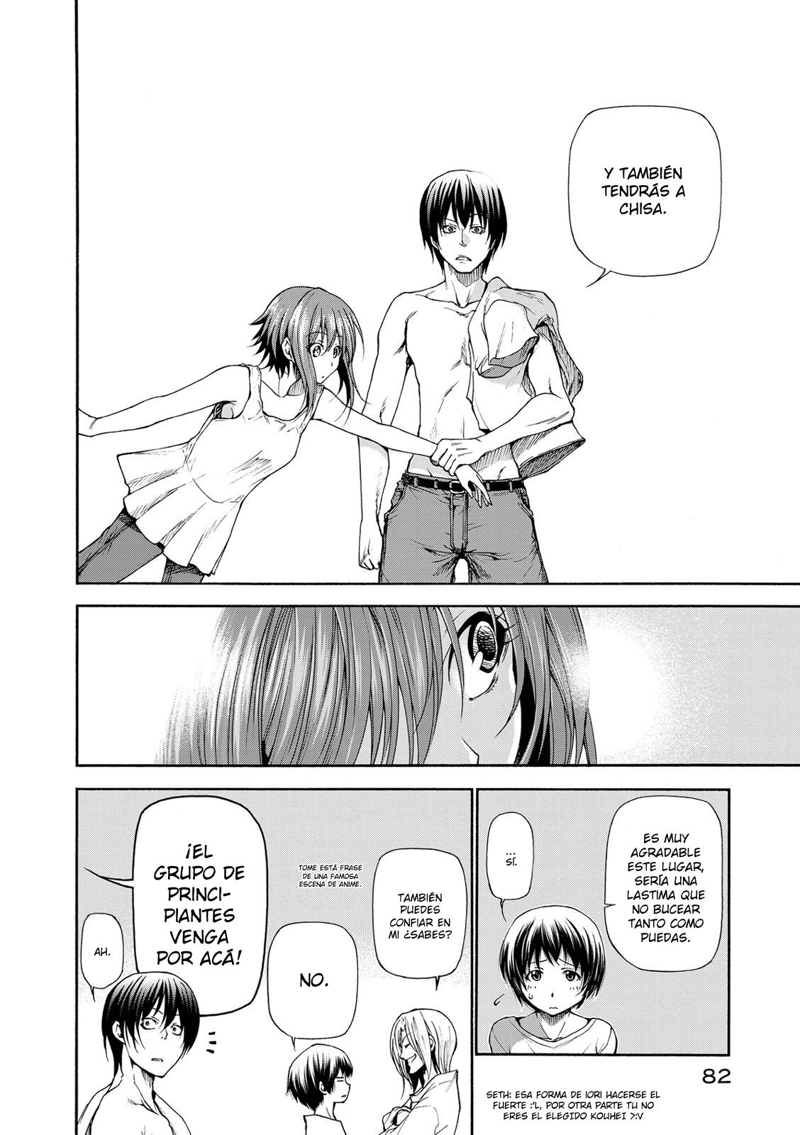 Grand Blue capítulo 20 página 14