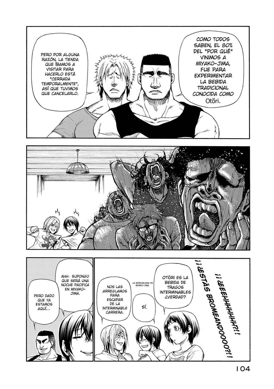 Grand Blue capítulo 20 página 35