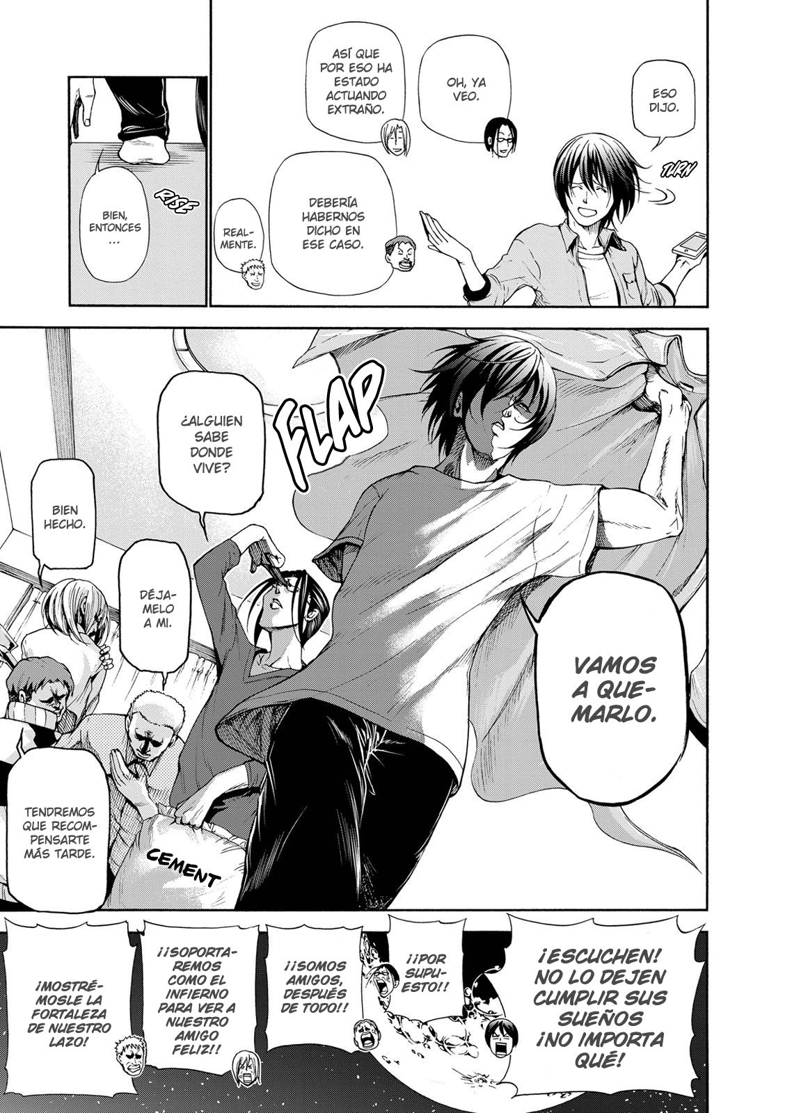 Grand Blue capítulo 21.5 página 10
