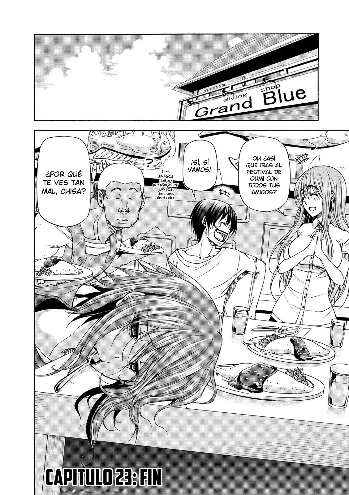Grand Blue capítulo 23 página 33