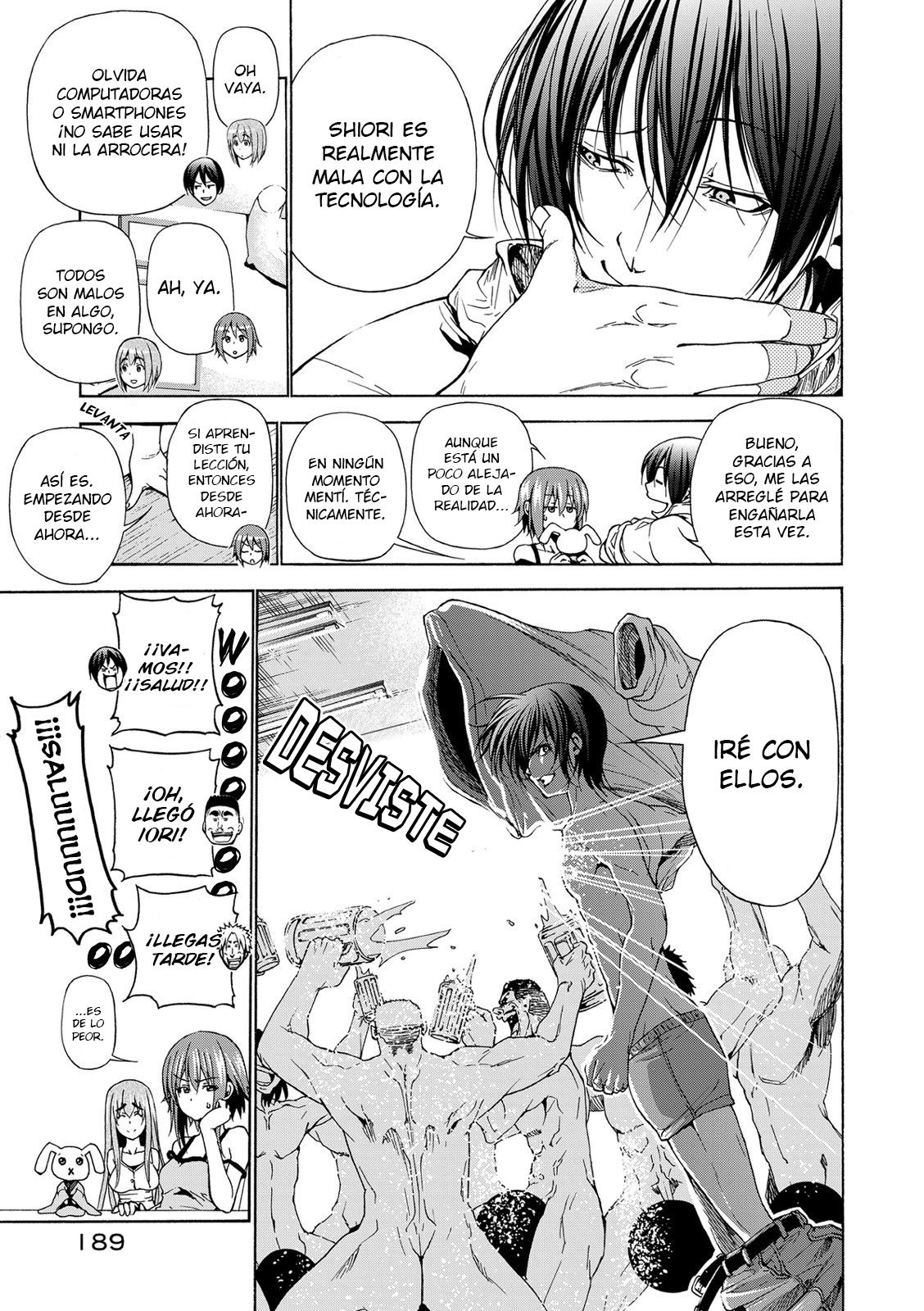 Grand Blue capítulo 25.5 página 12