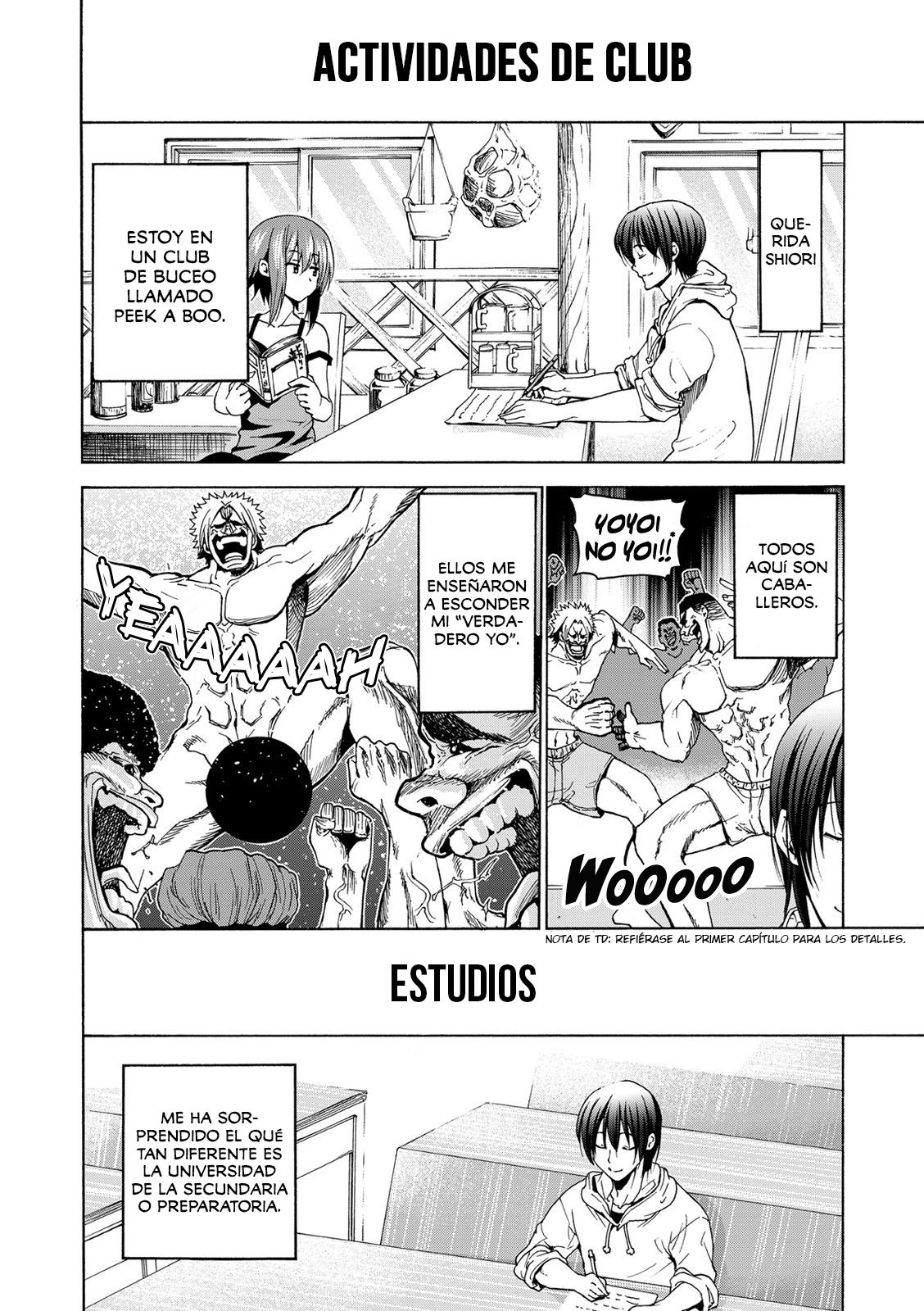 Grand Blue capítulo 25.5 página 9