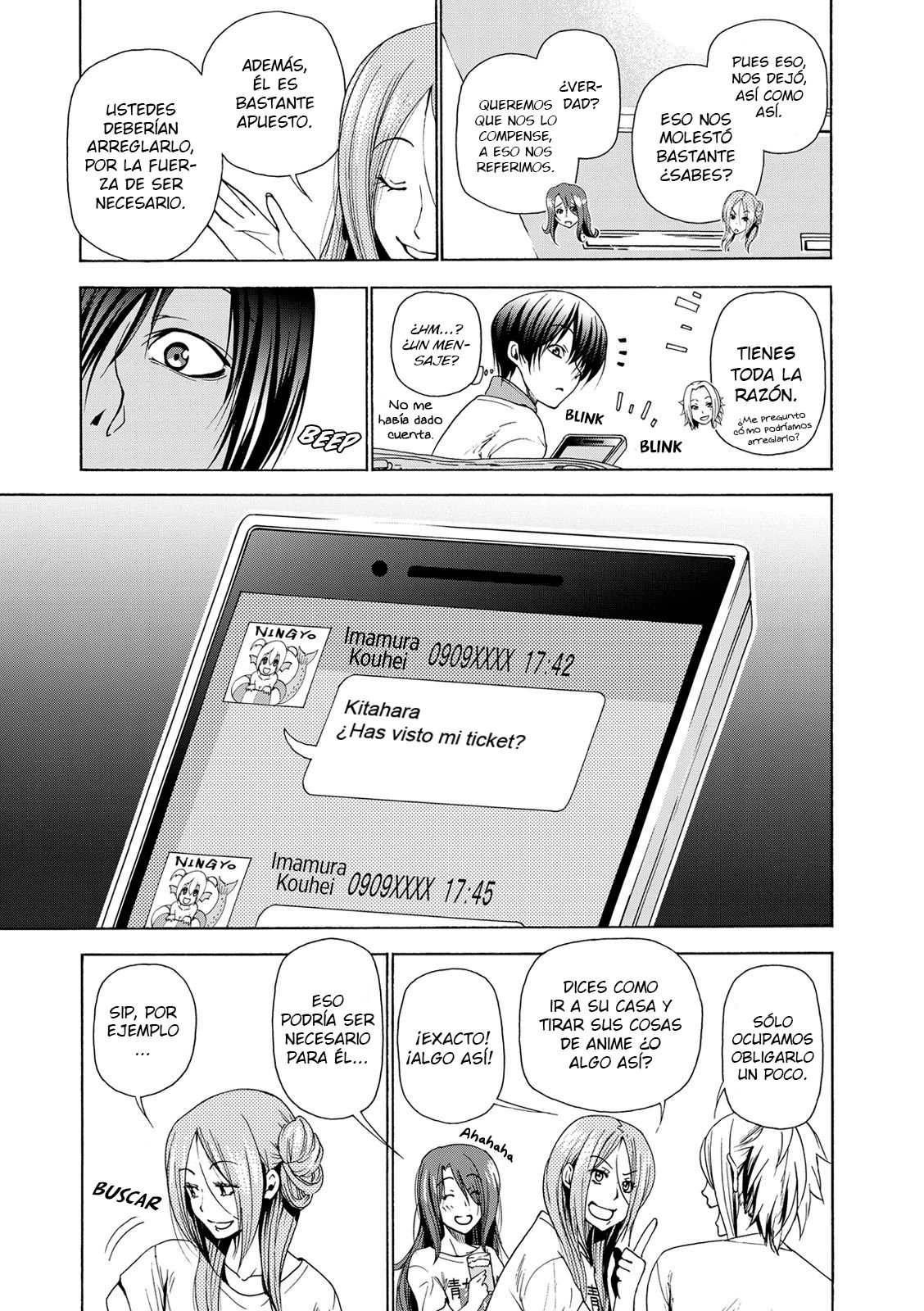 Grand Blue capítulo 25 página 35