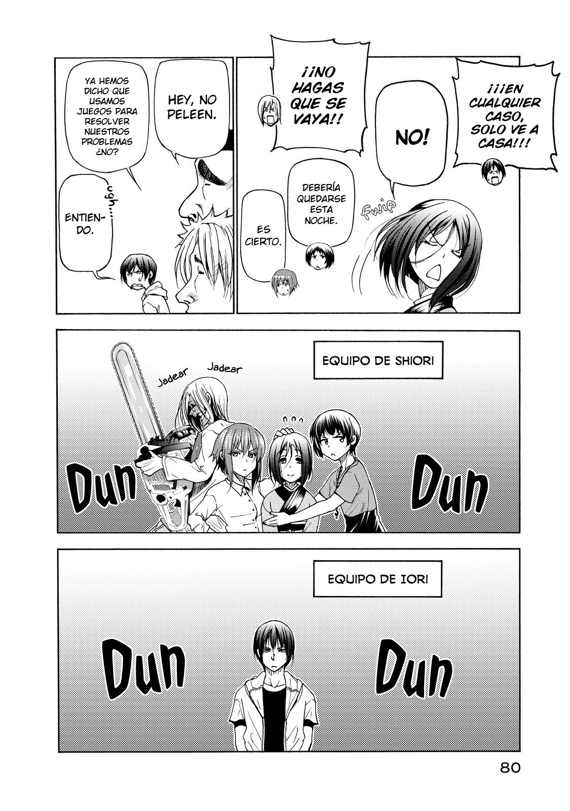 Grand Blue capítulo 27 página 35