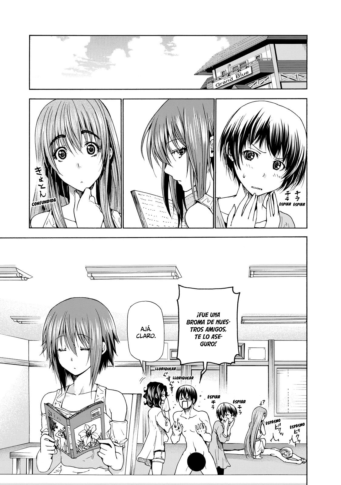 Grand Blue capítulo 28.5 página 34