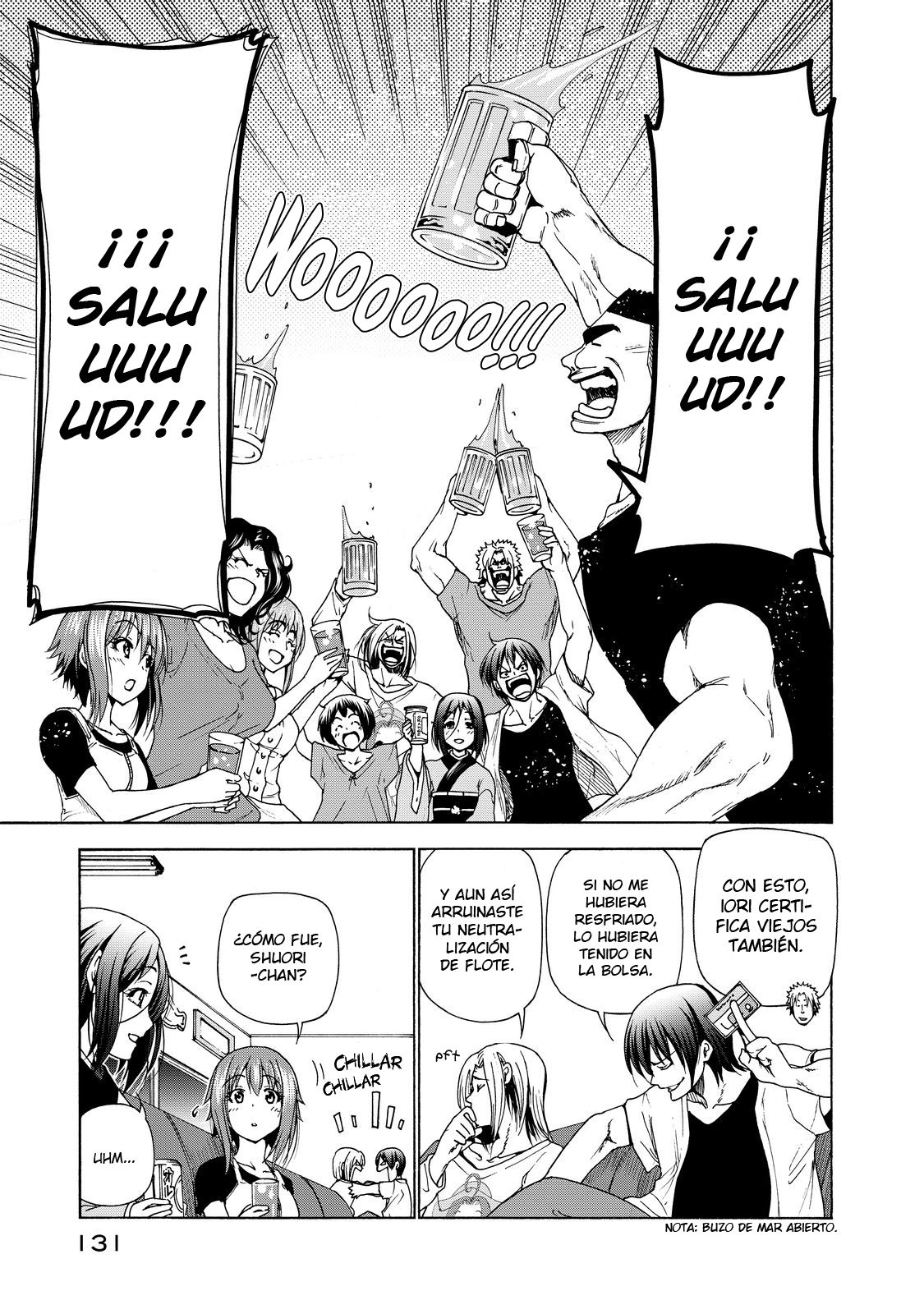 Grand Blue capítulo 28 página 41