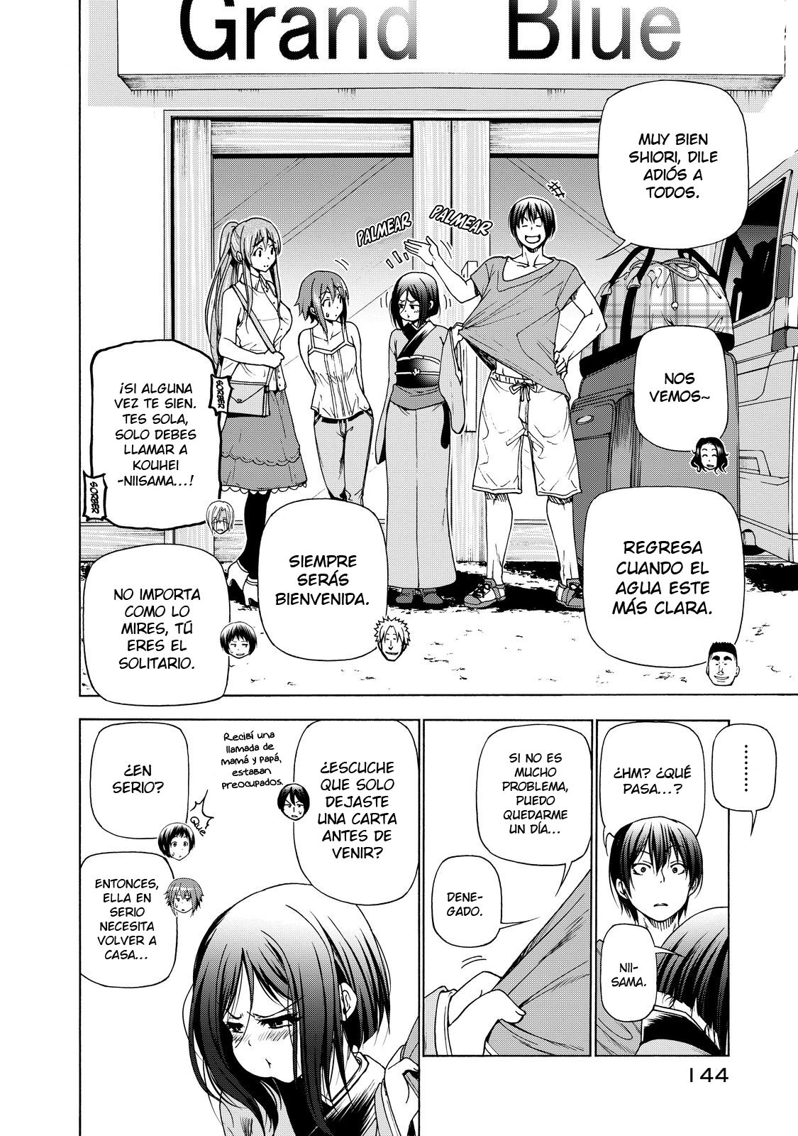 Grand Blue capítulo 28 página 54