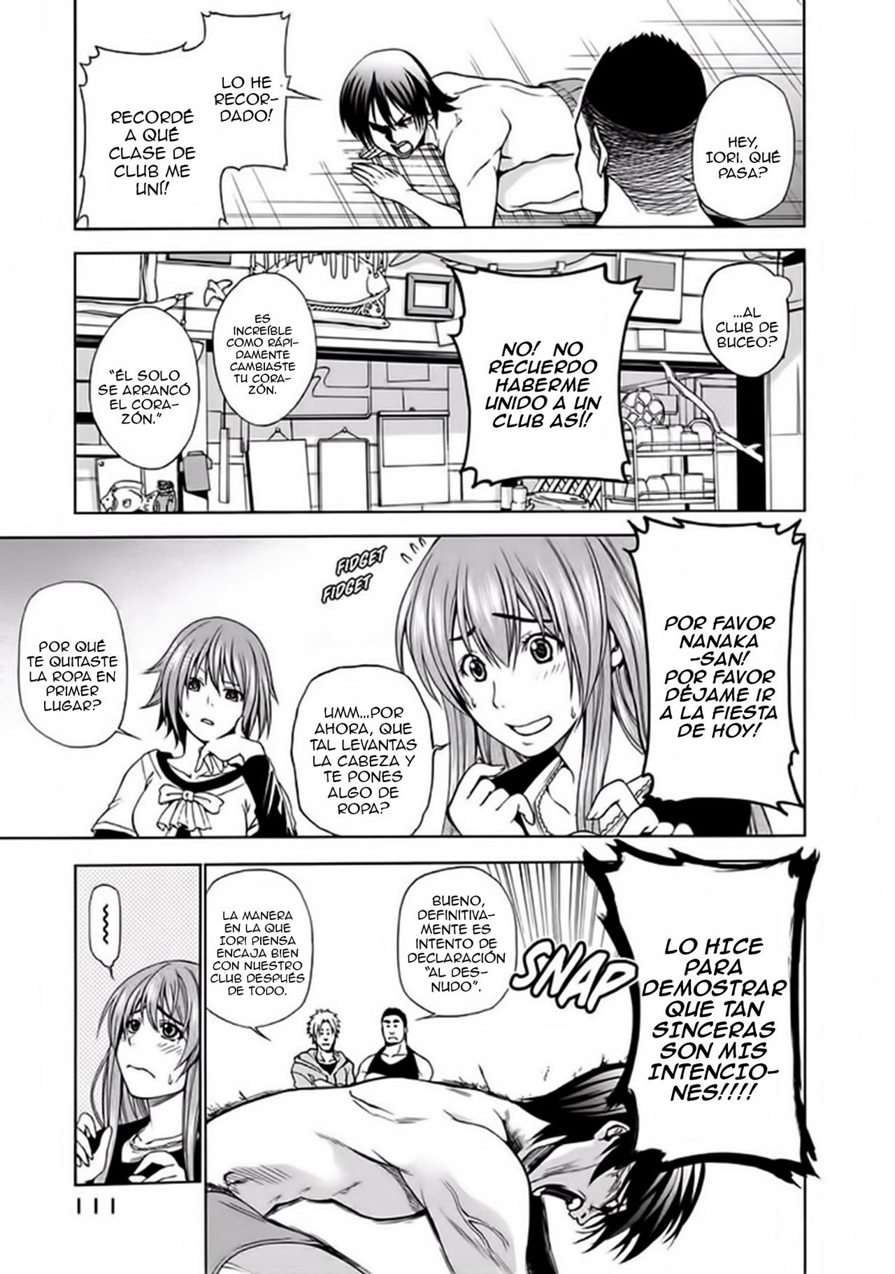 Grand Blue capítulo 3 página 14