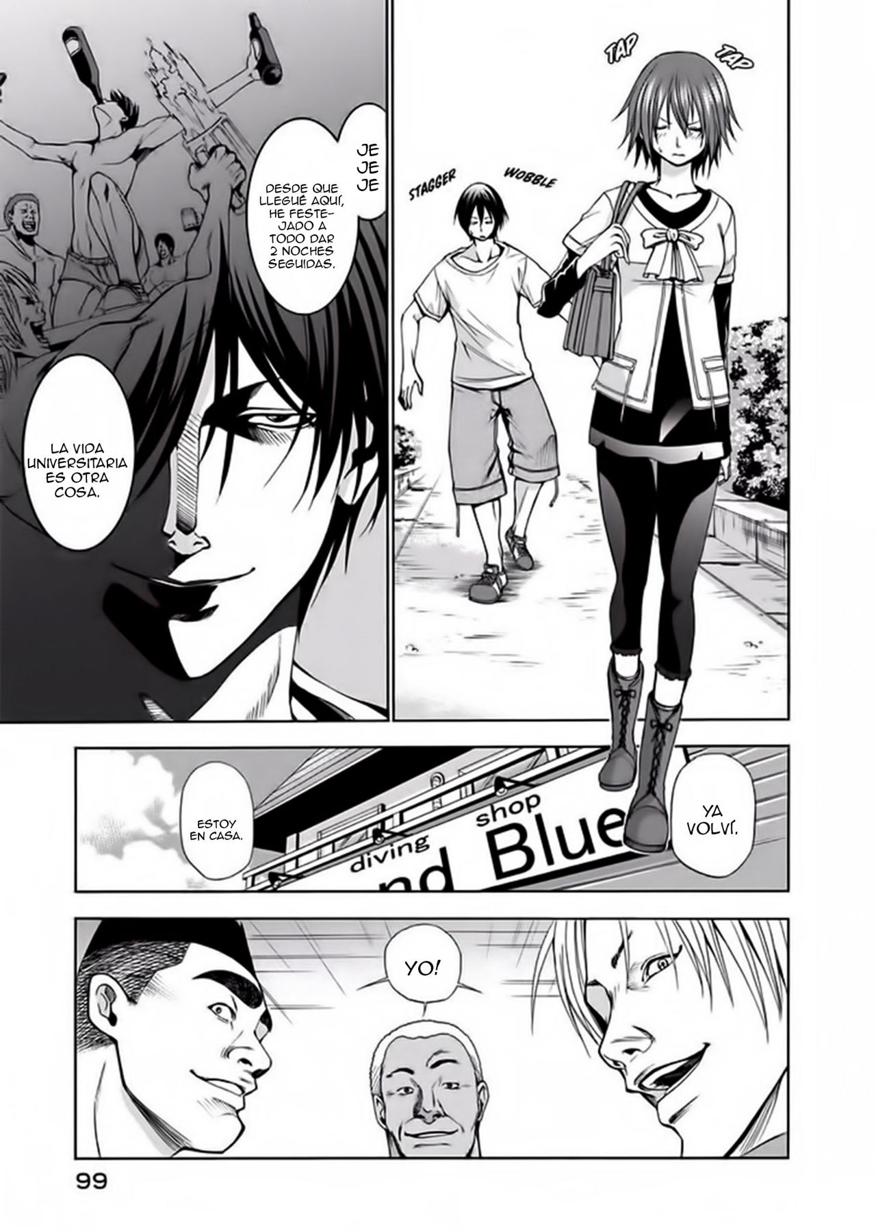 Grand Blue capítulo 3 página 2