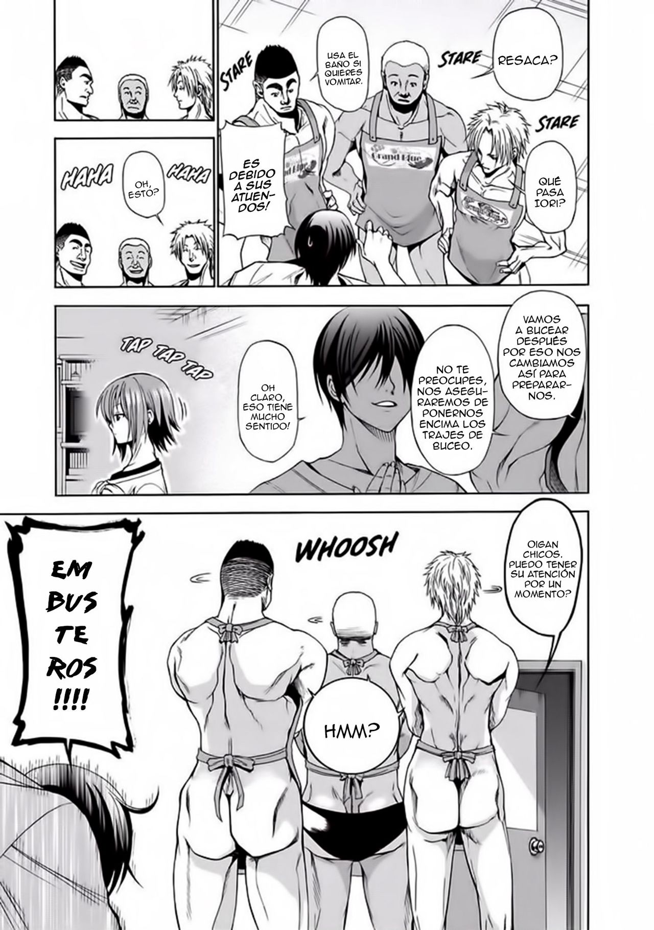 Grand Blue capítulo 3 página 4