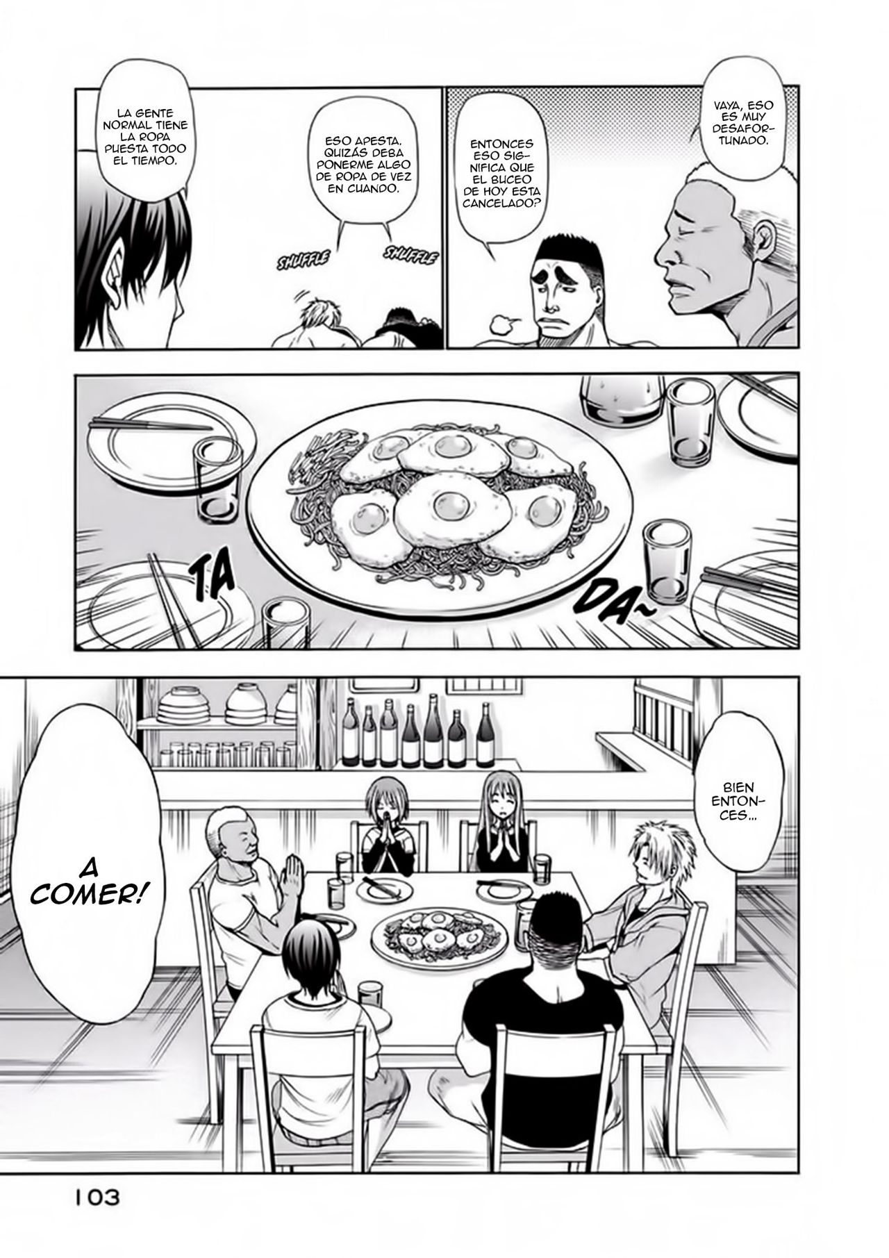 Grand Blue capítulo 3 página 6