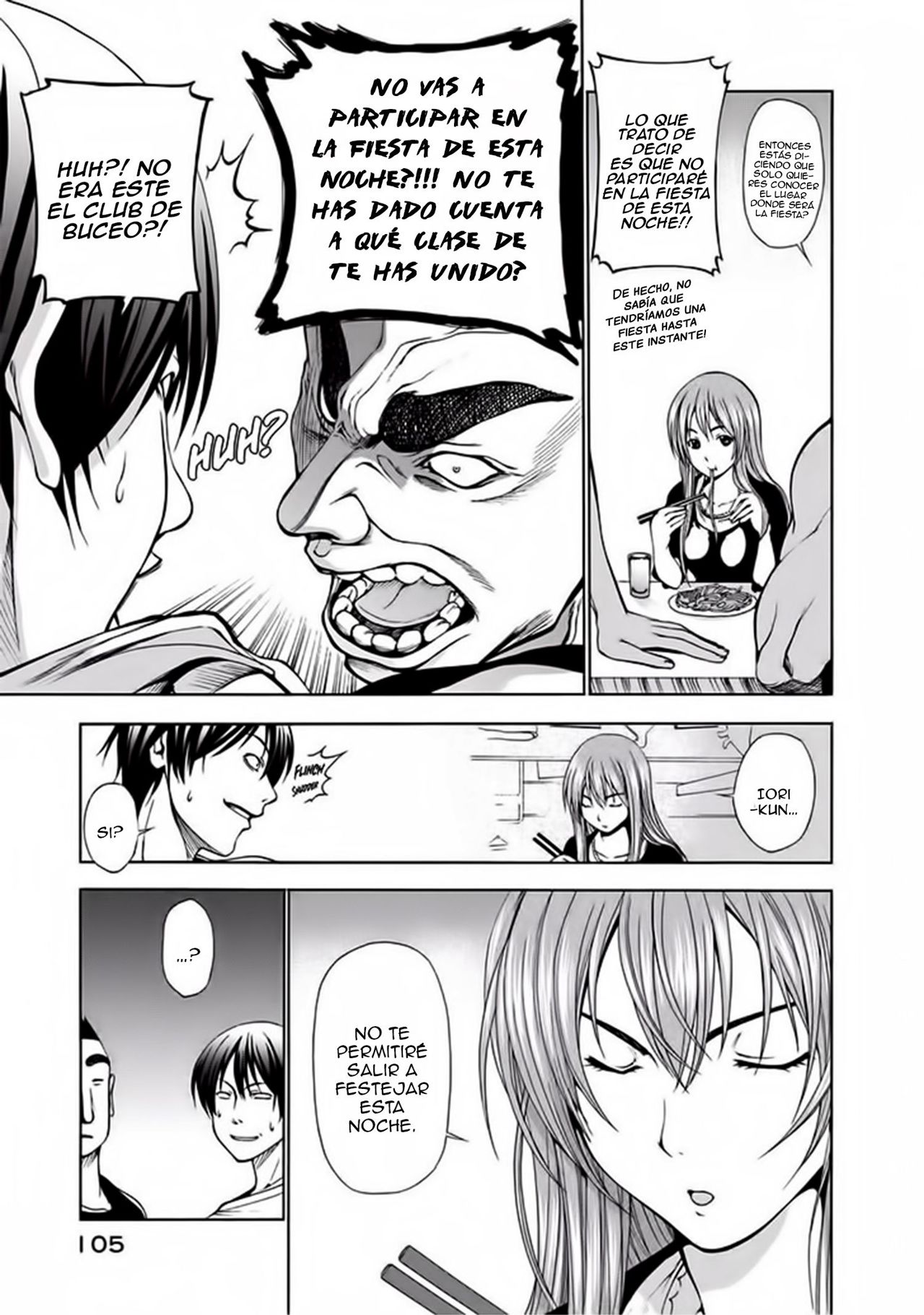Grand Blue capítulo 3 página 8