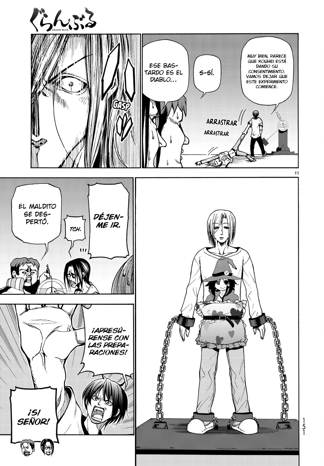 Grand Blue capítulo 32 página 12