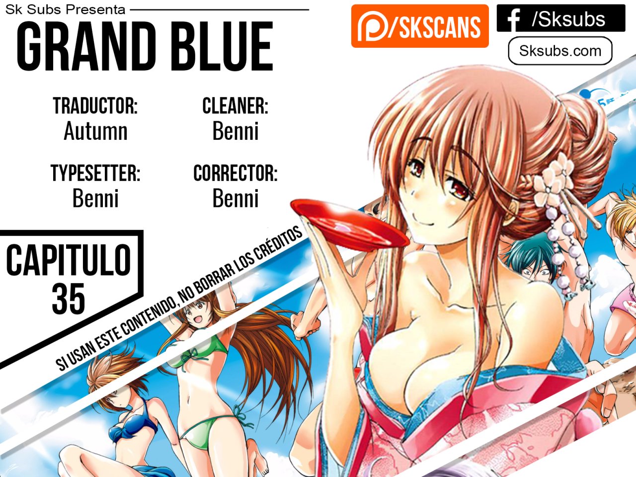 Grand Blue capítulo 35 página 1