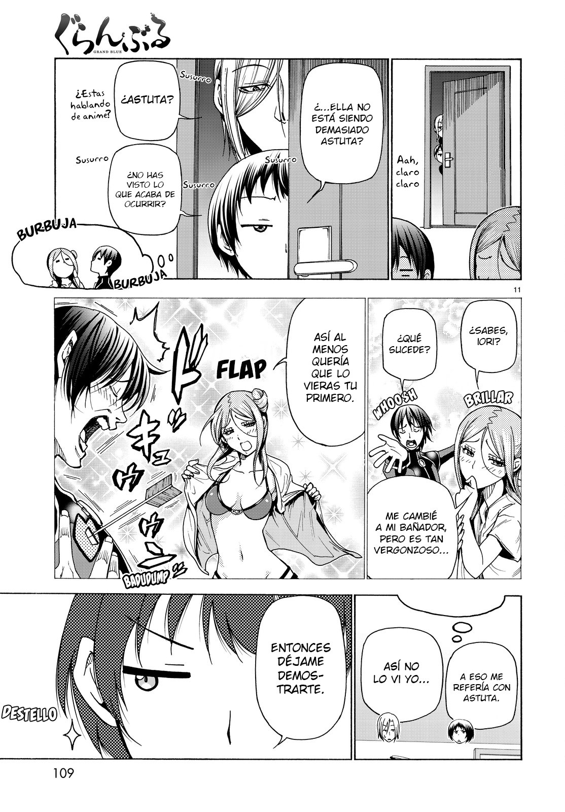 Grand Blue capítulo 35 página 12