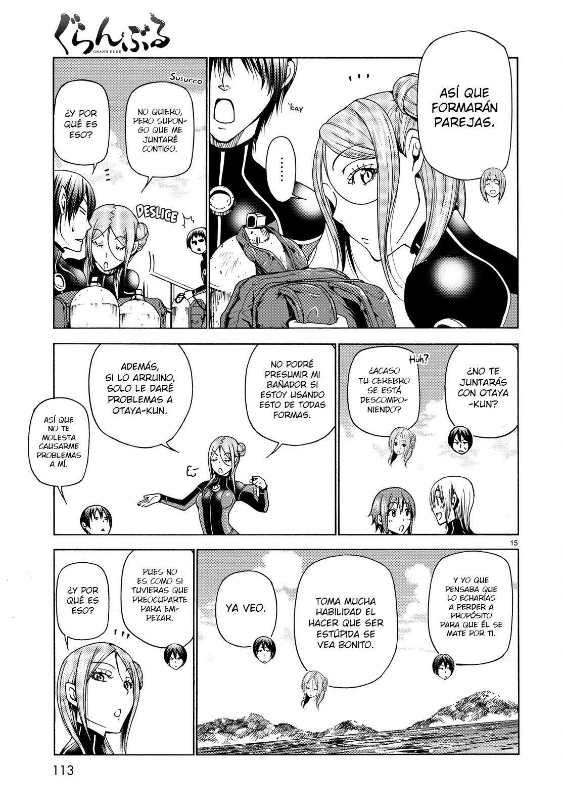 Grand Blue capítulo 35 página 16