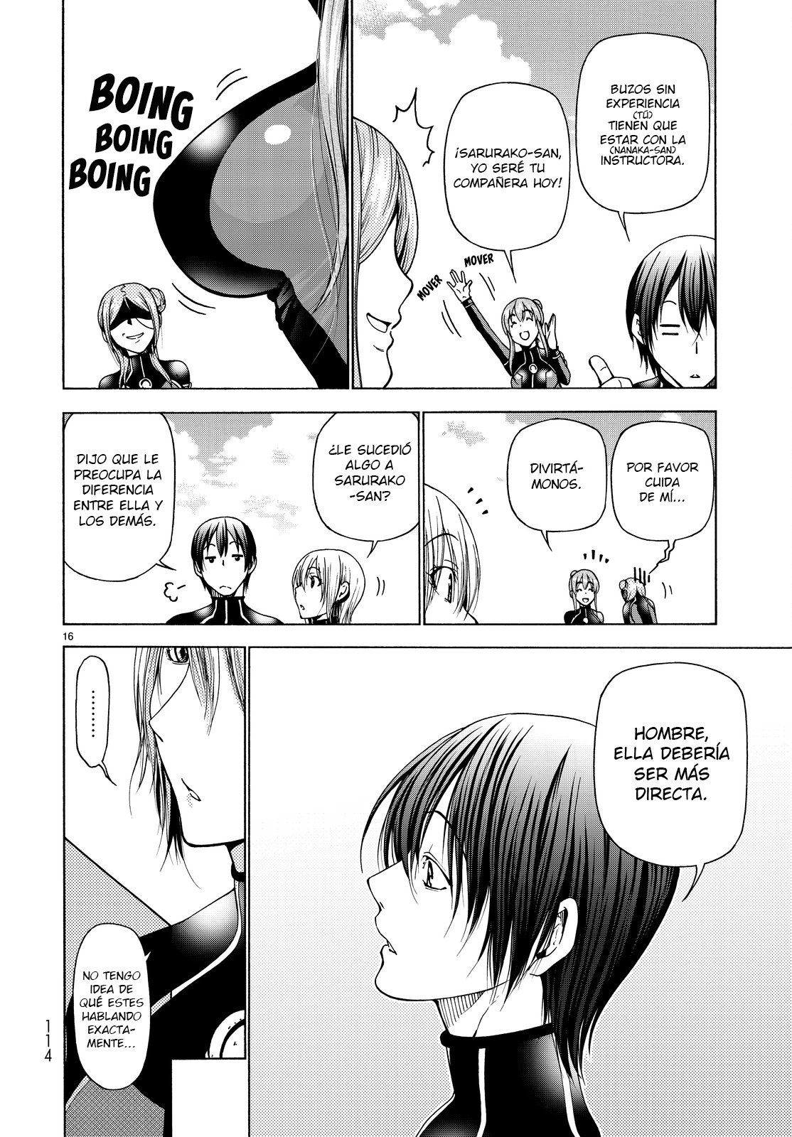 Grand Blue capítulo 35 página 17