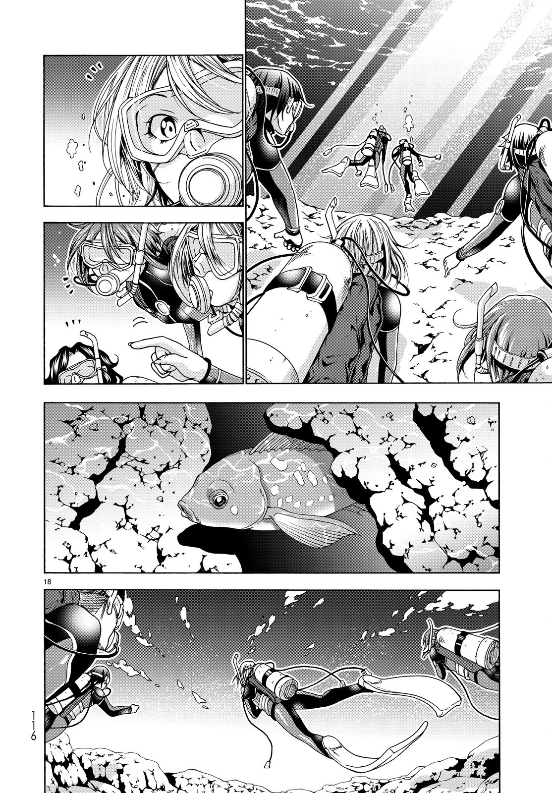 Grand Blue capítulo 35 página 19