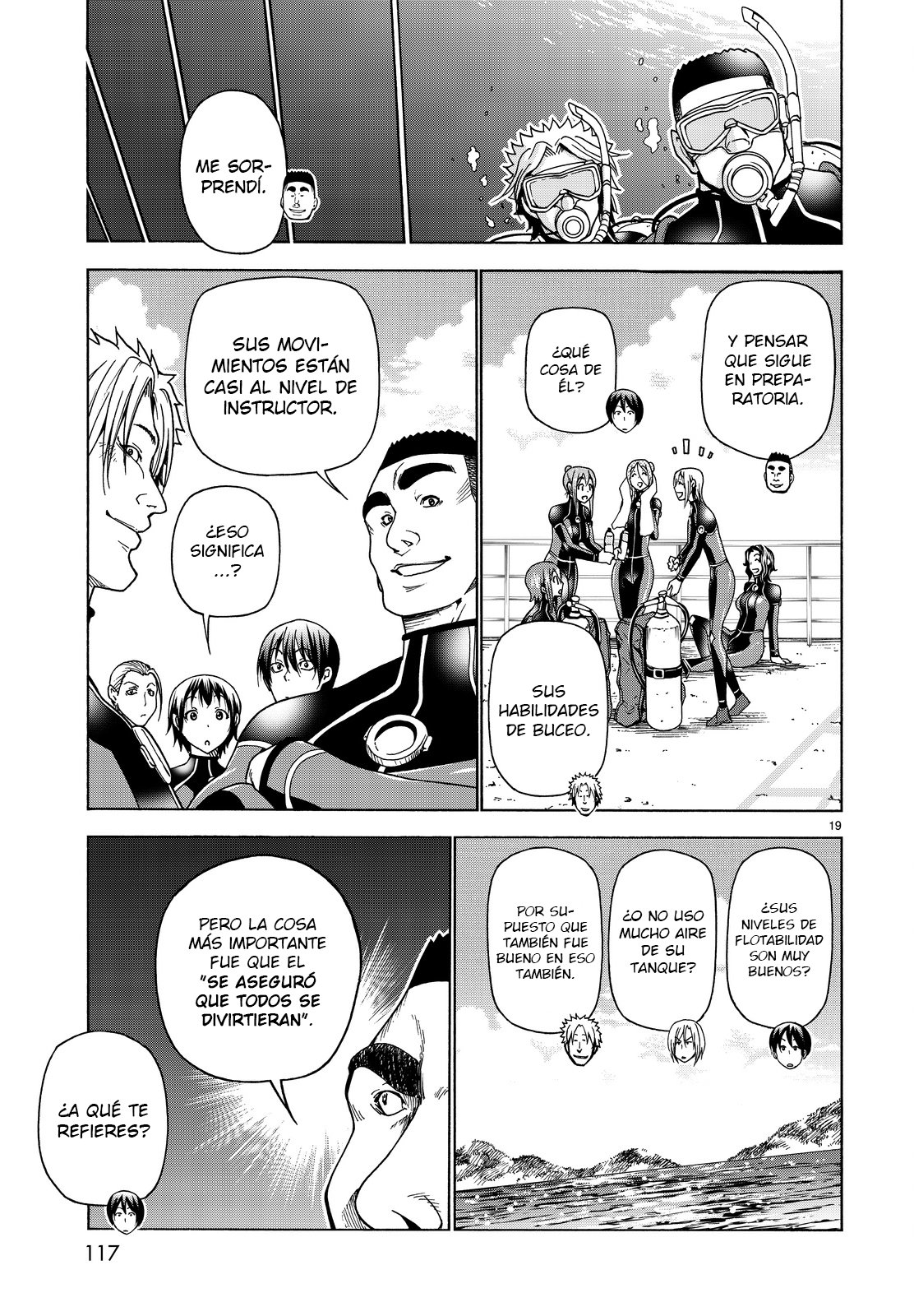 Grand Blue capítulo 35 página 20