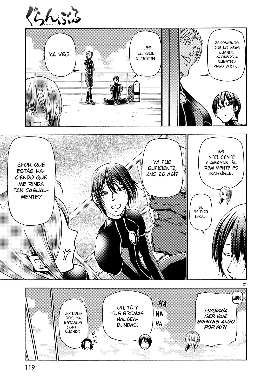 Grand Blue capítulo 35 página 22