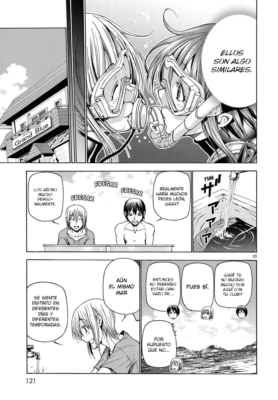 Grand Blue capítulo 35 página 24