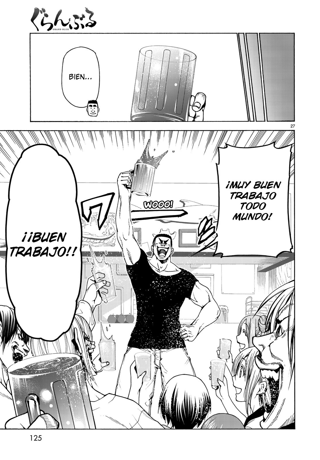 Grand Blue capítulo 35 página 28