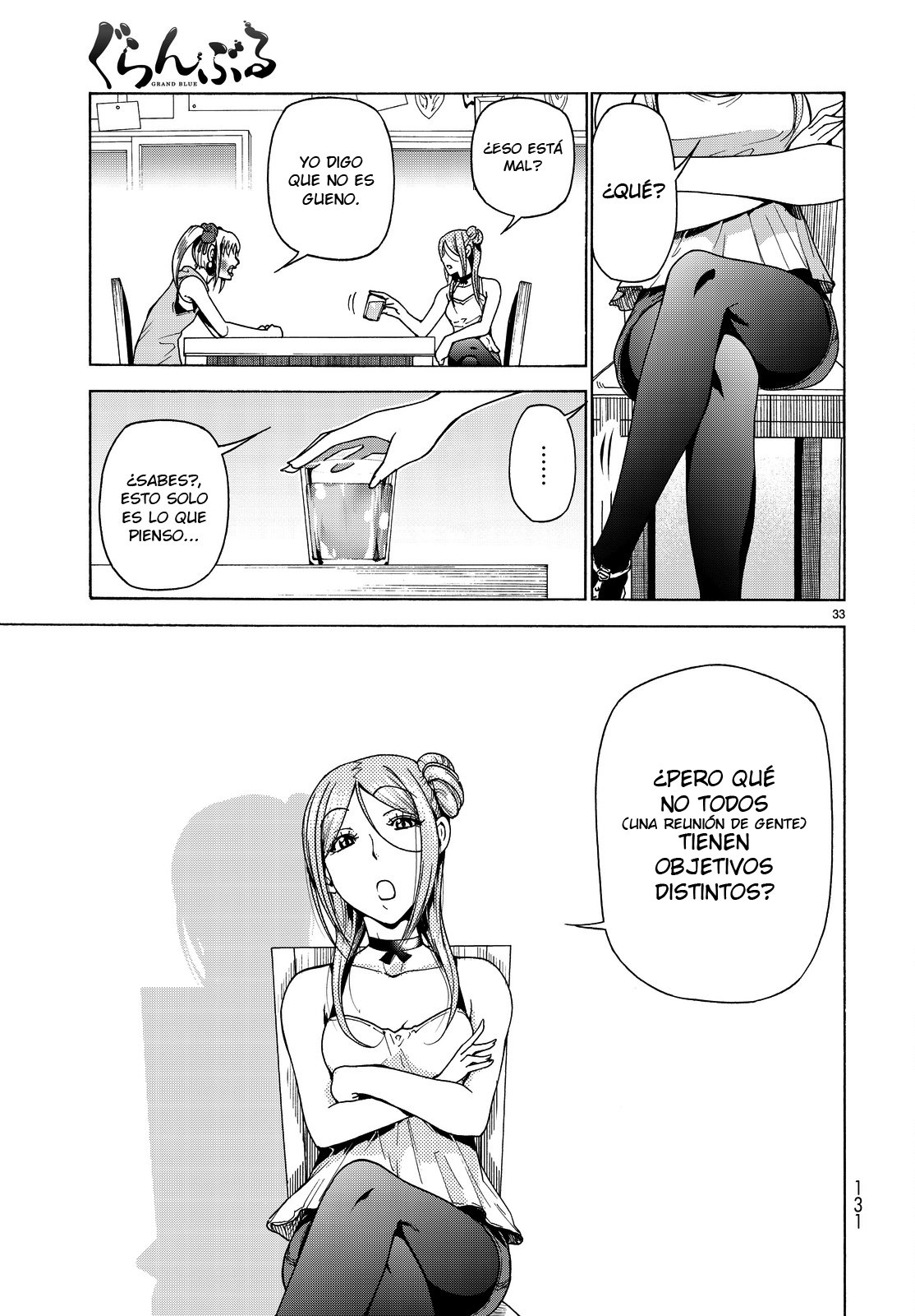 Grand Blue capítulo 35 página 34