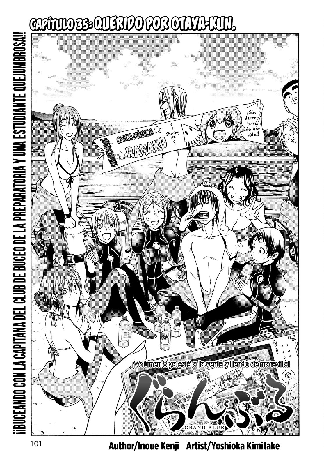 Grand Blue capítulo 35 página 4