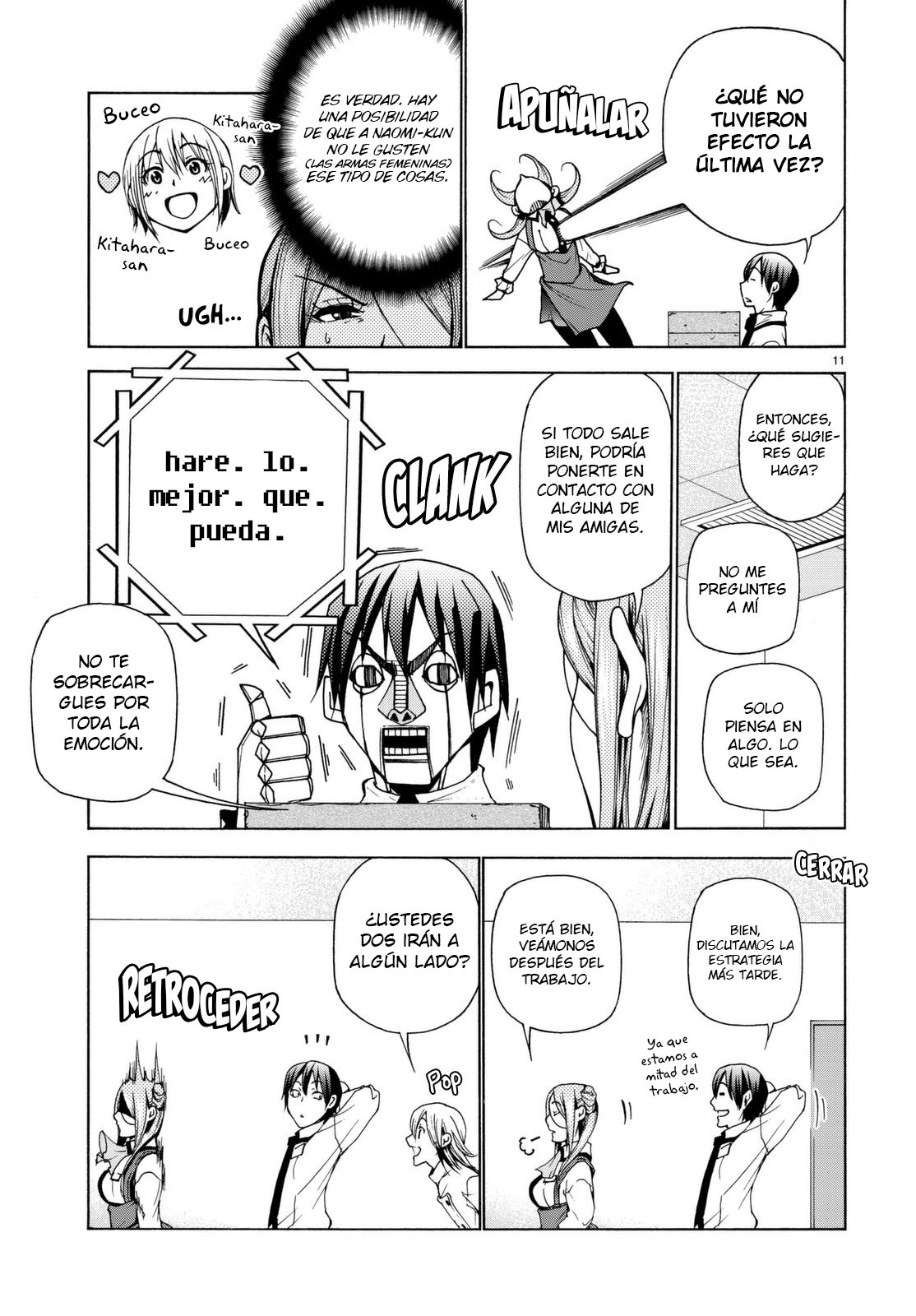 Grand Blue capítulo 37 página 12