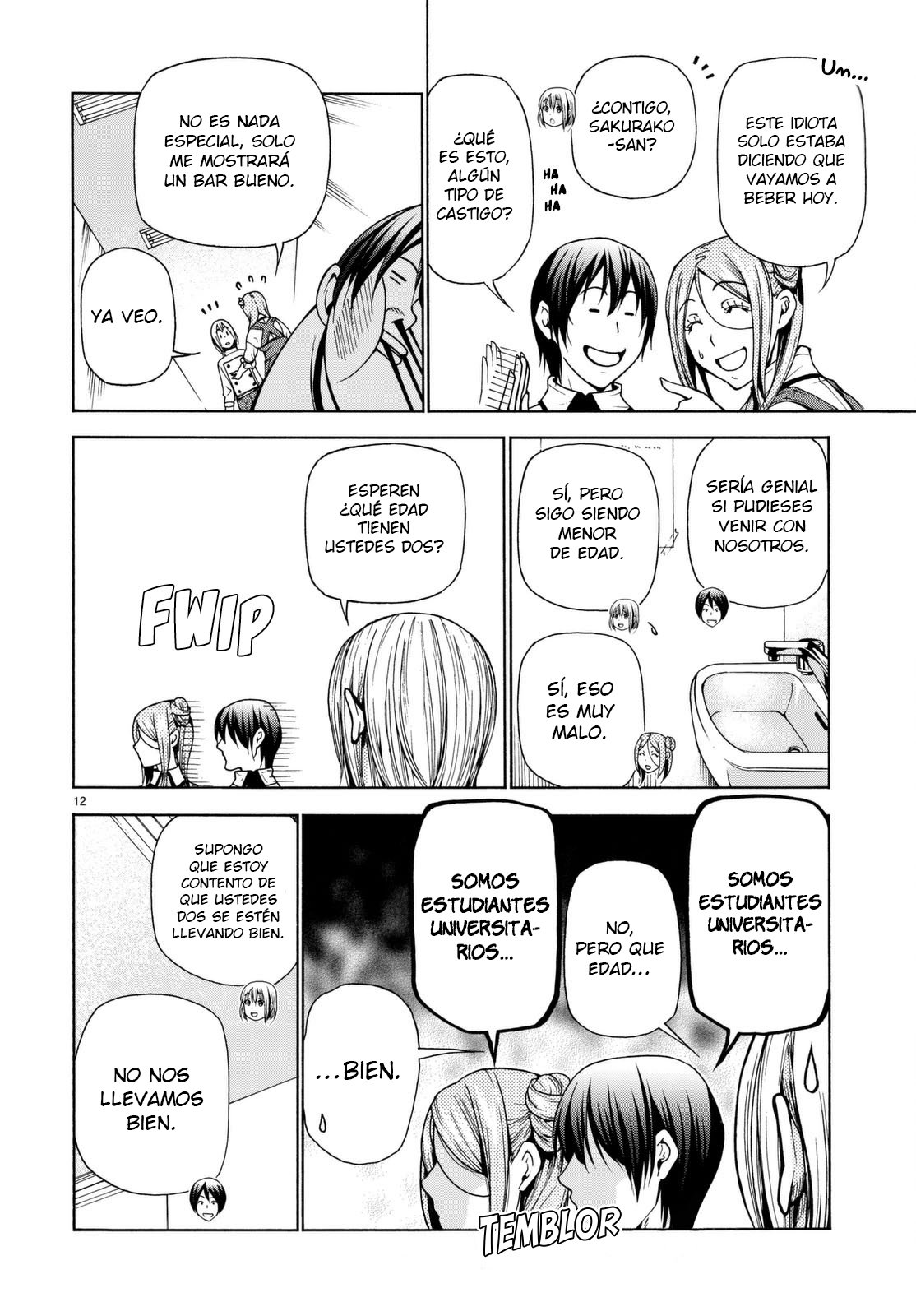 Grand Blue capítulo 37 página 13