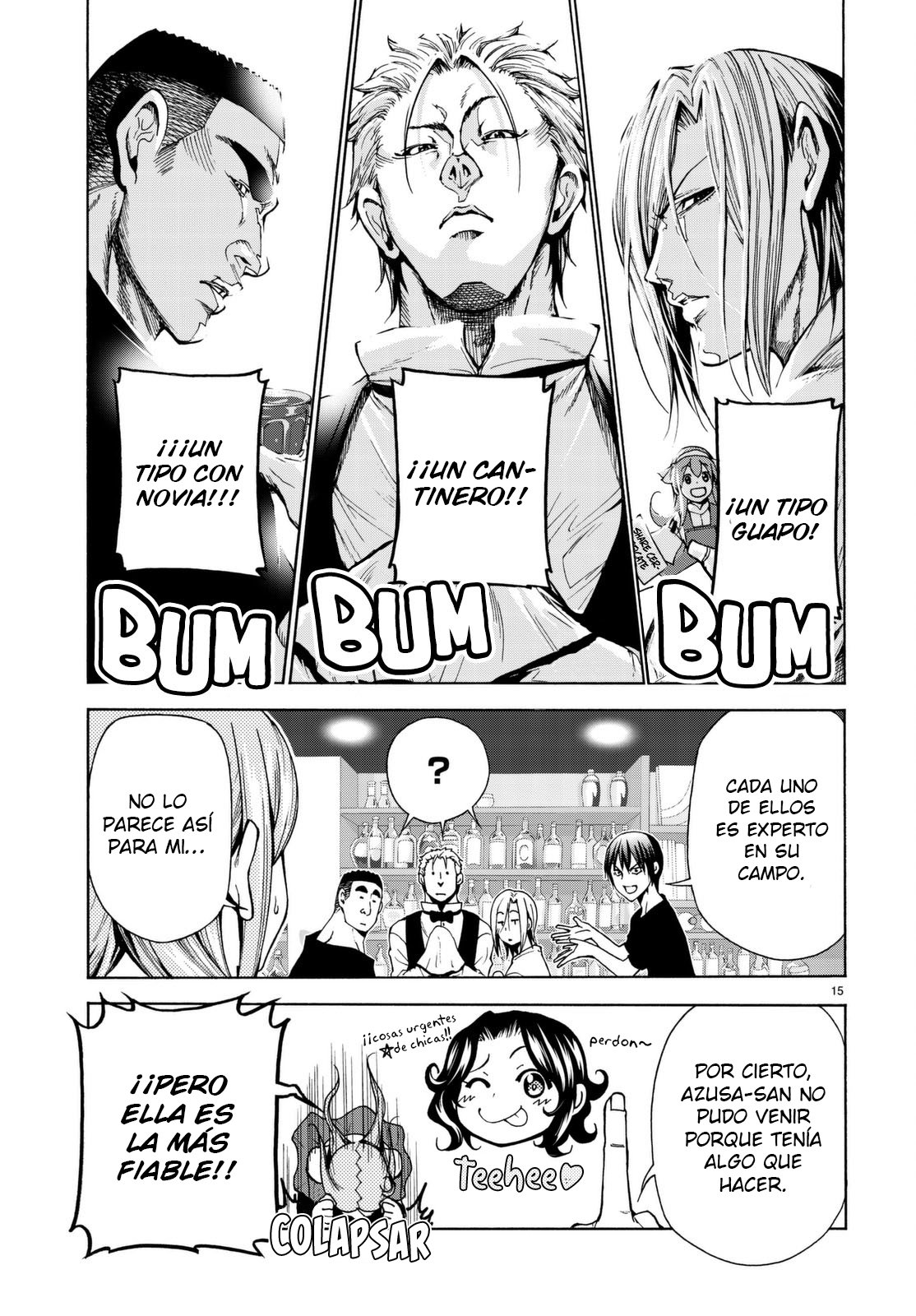 Grand Blue capítulo 37 página 16