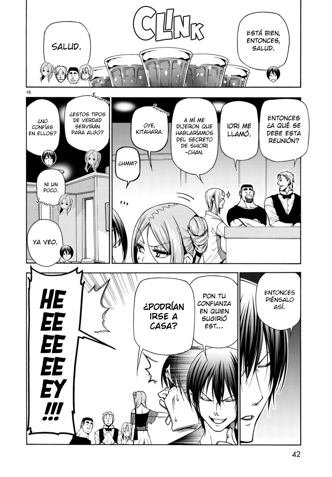 Grand Blue capítulo 37 página 17