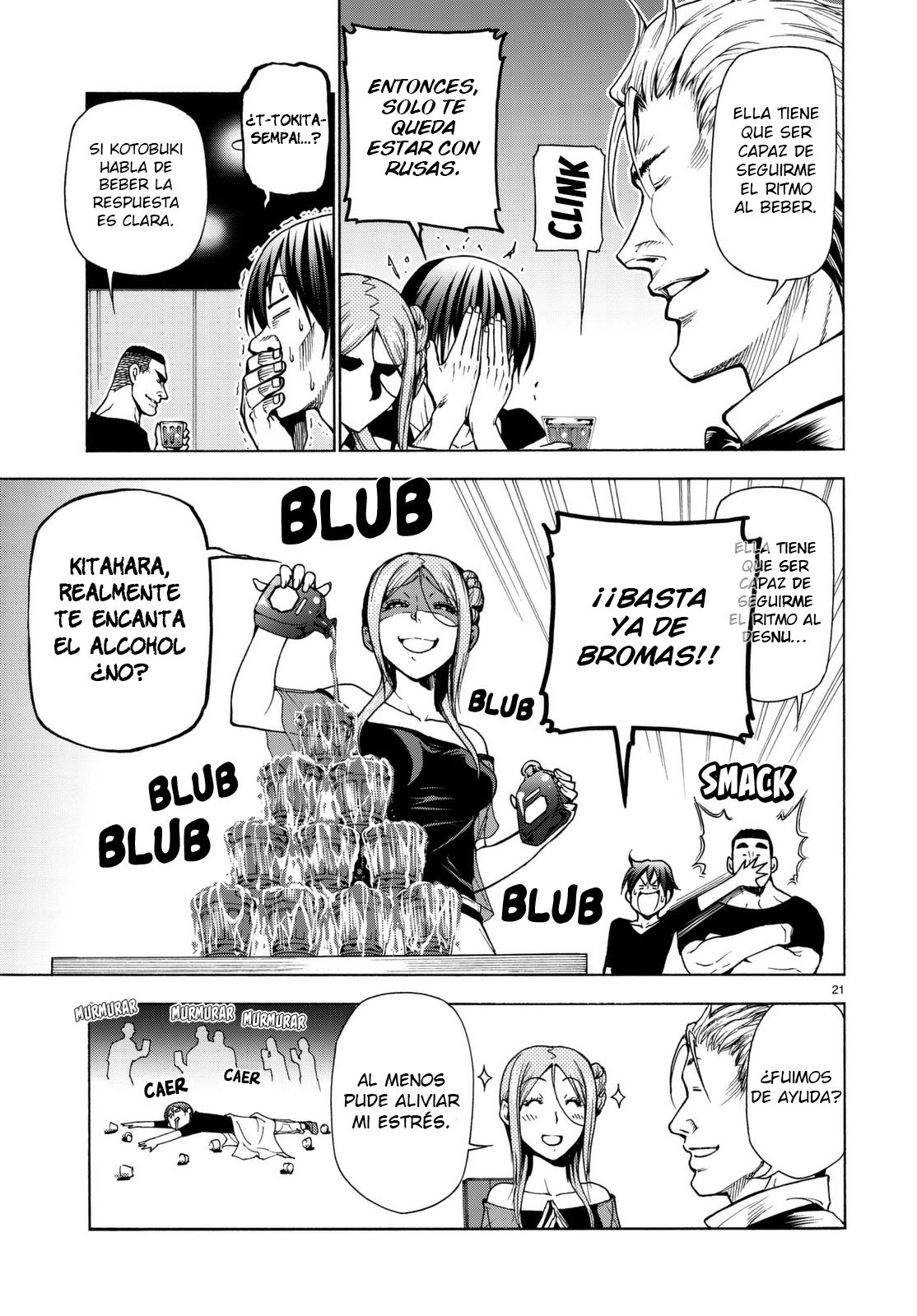 Grand Blue capítulo 37 página 22