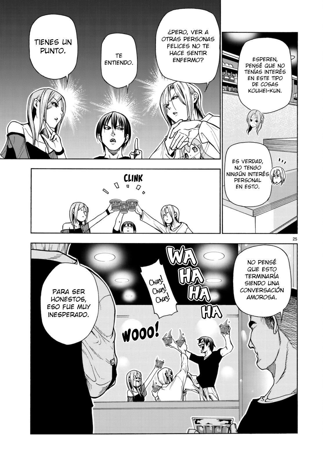 Grand Blue capítulo 37 página 26