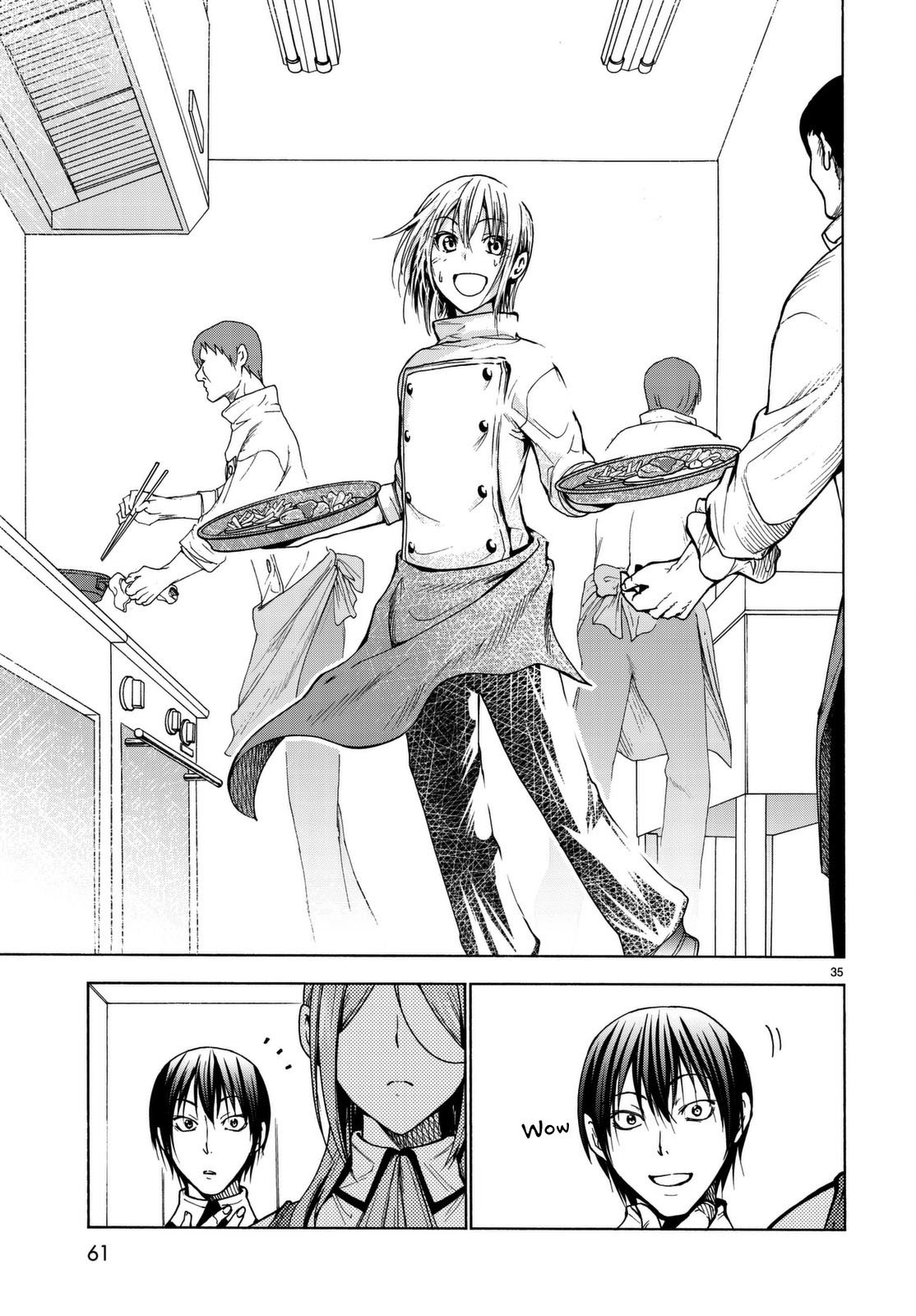 Grand Blue capítulo 37 página 36