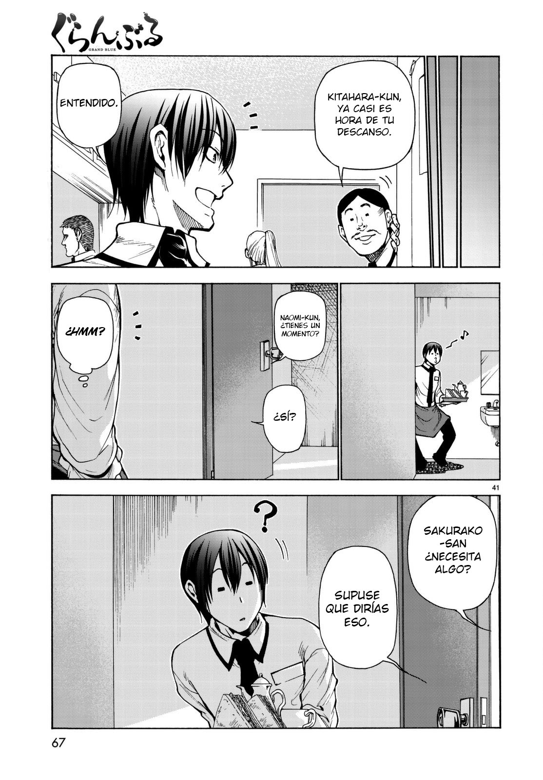 Grand Blue capítulo 37 página 42