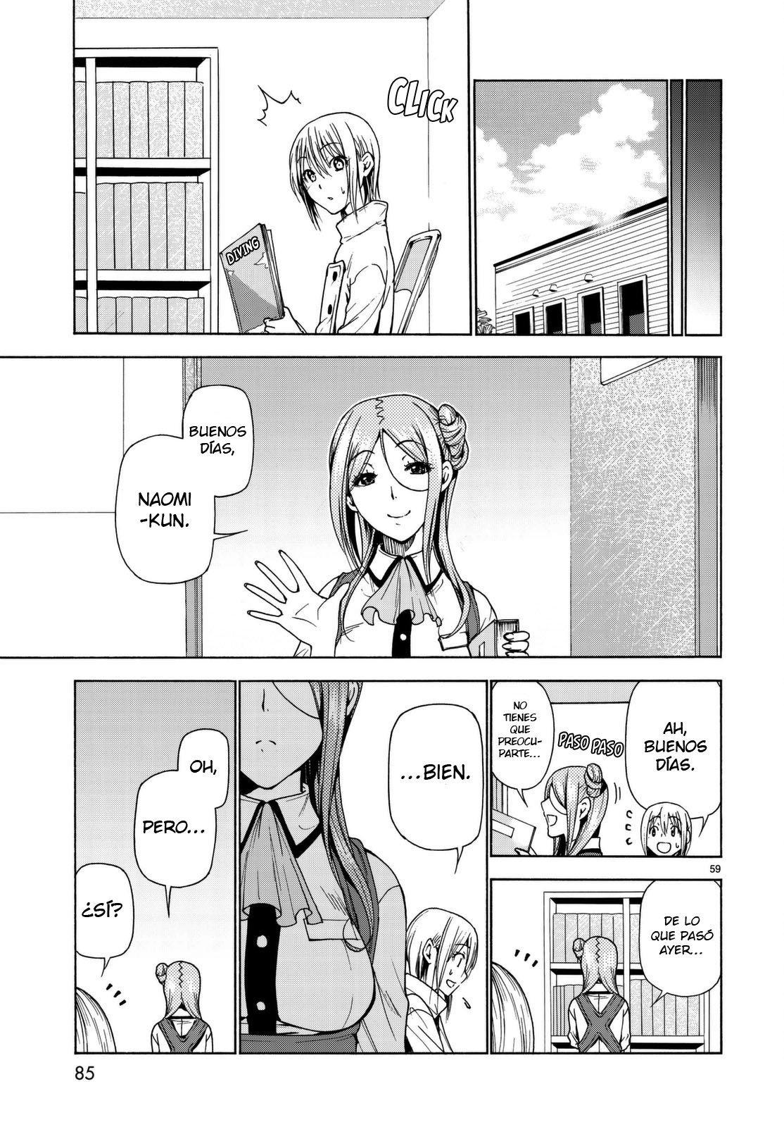 Grand Blue capítulo 37 página 59