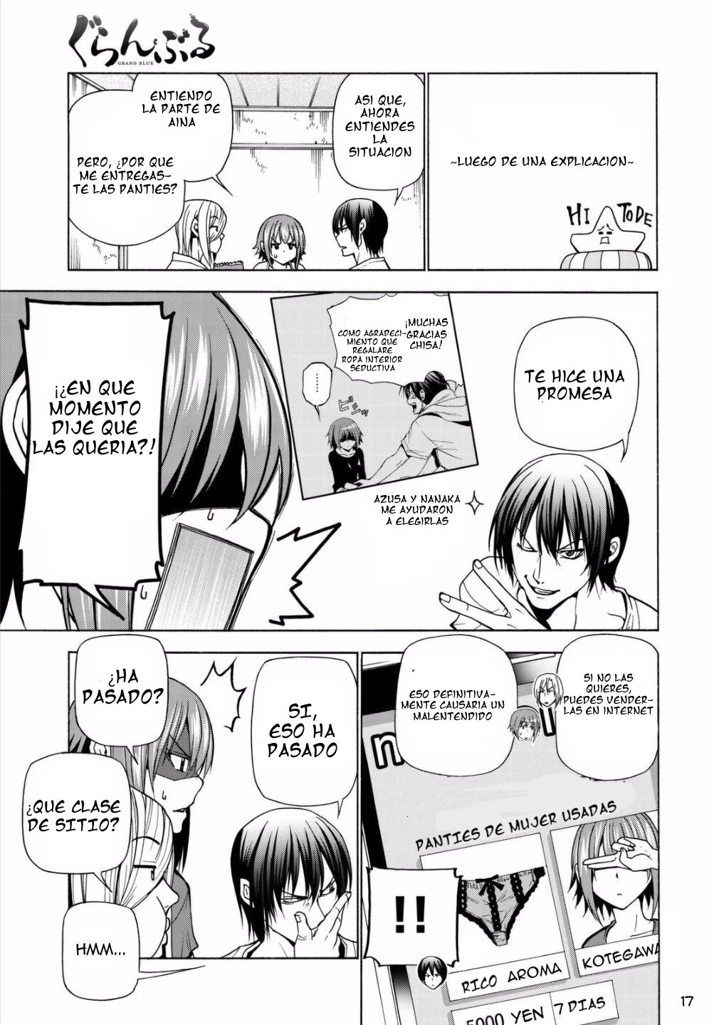 Grand Blue capítulo 39 página 19