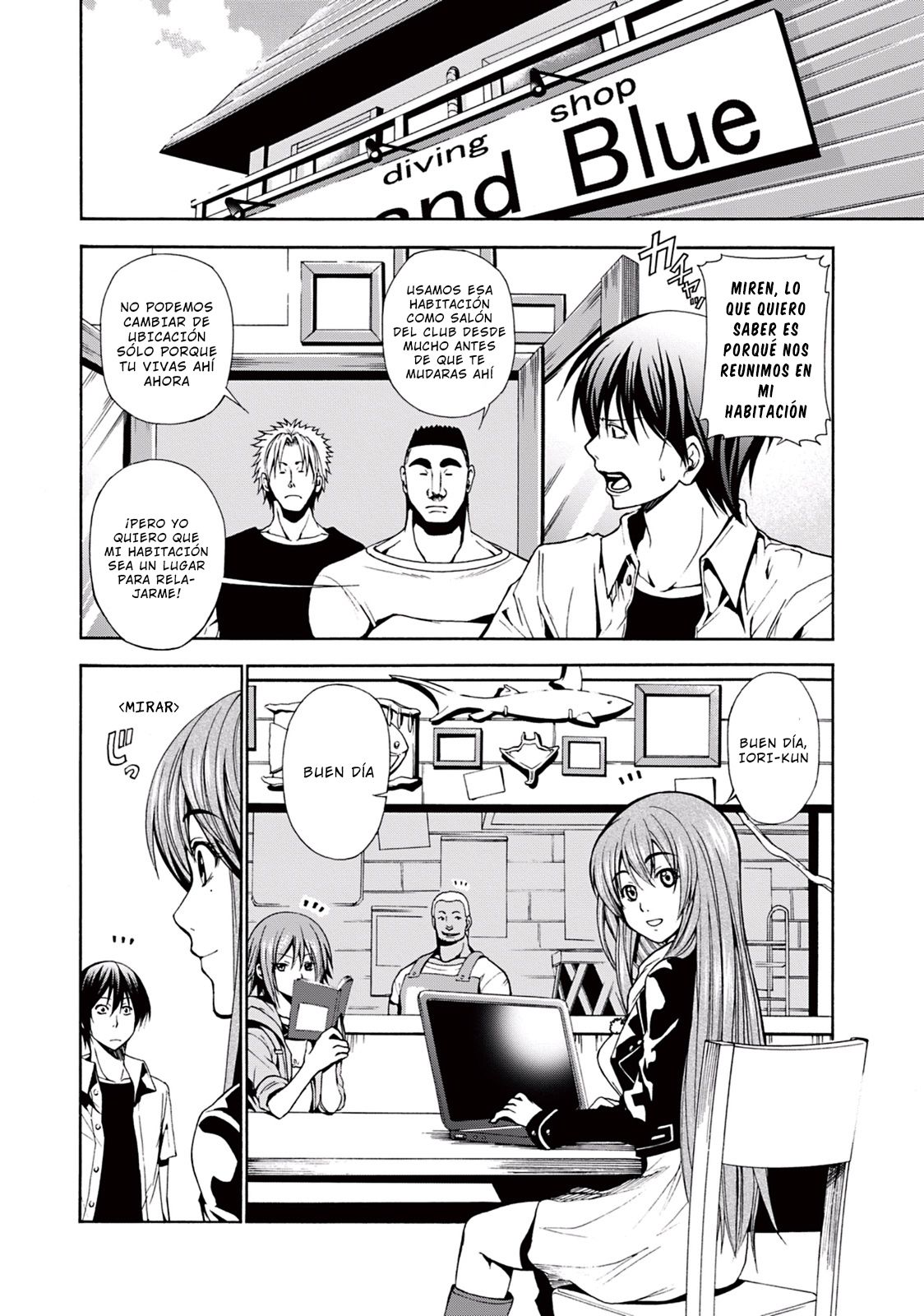 Grand Blue capítulo 4 página 4