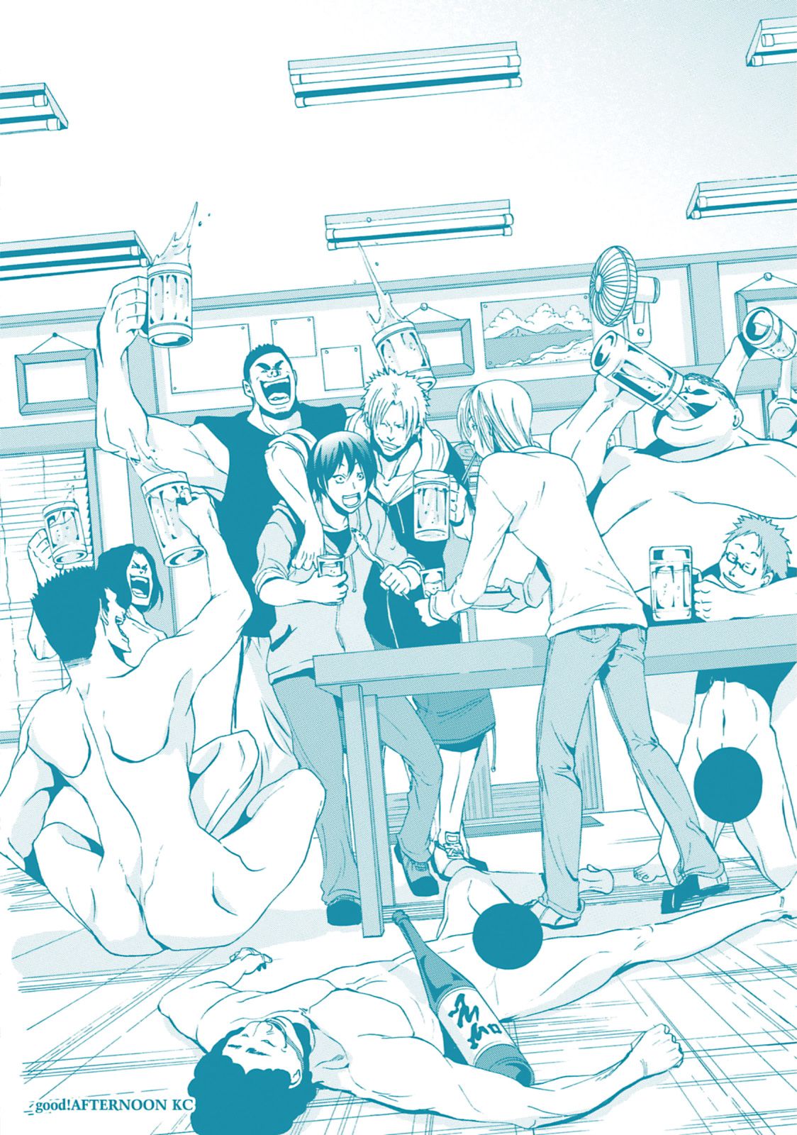 Grand Blue capítulo 4 página 50