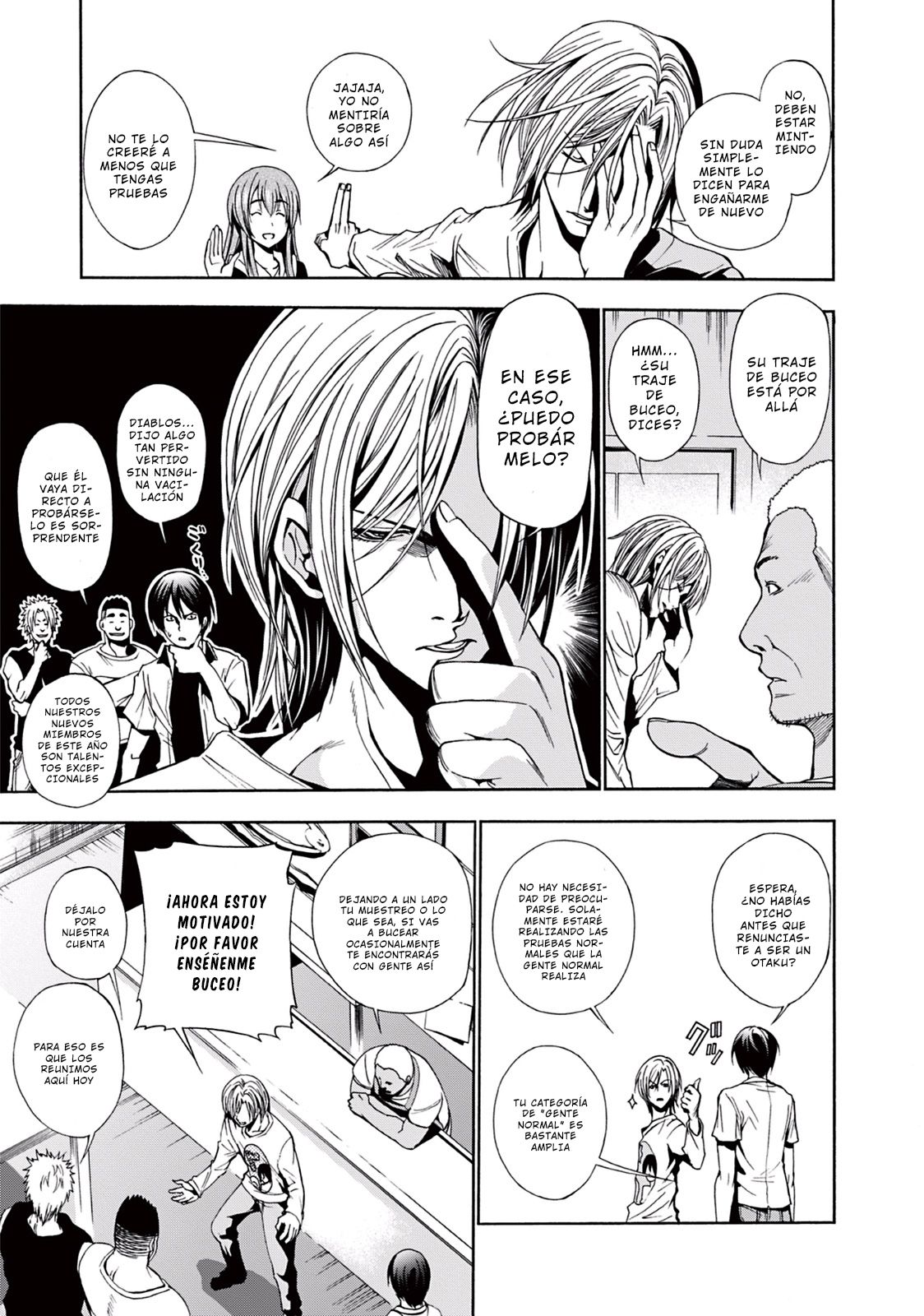 Grand Blue capítulo 4 página 8