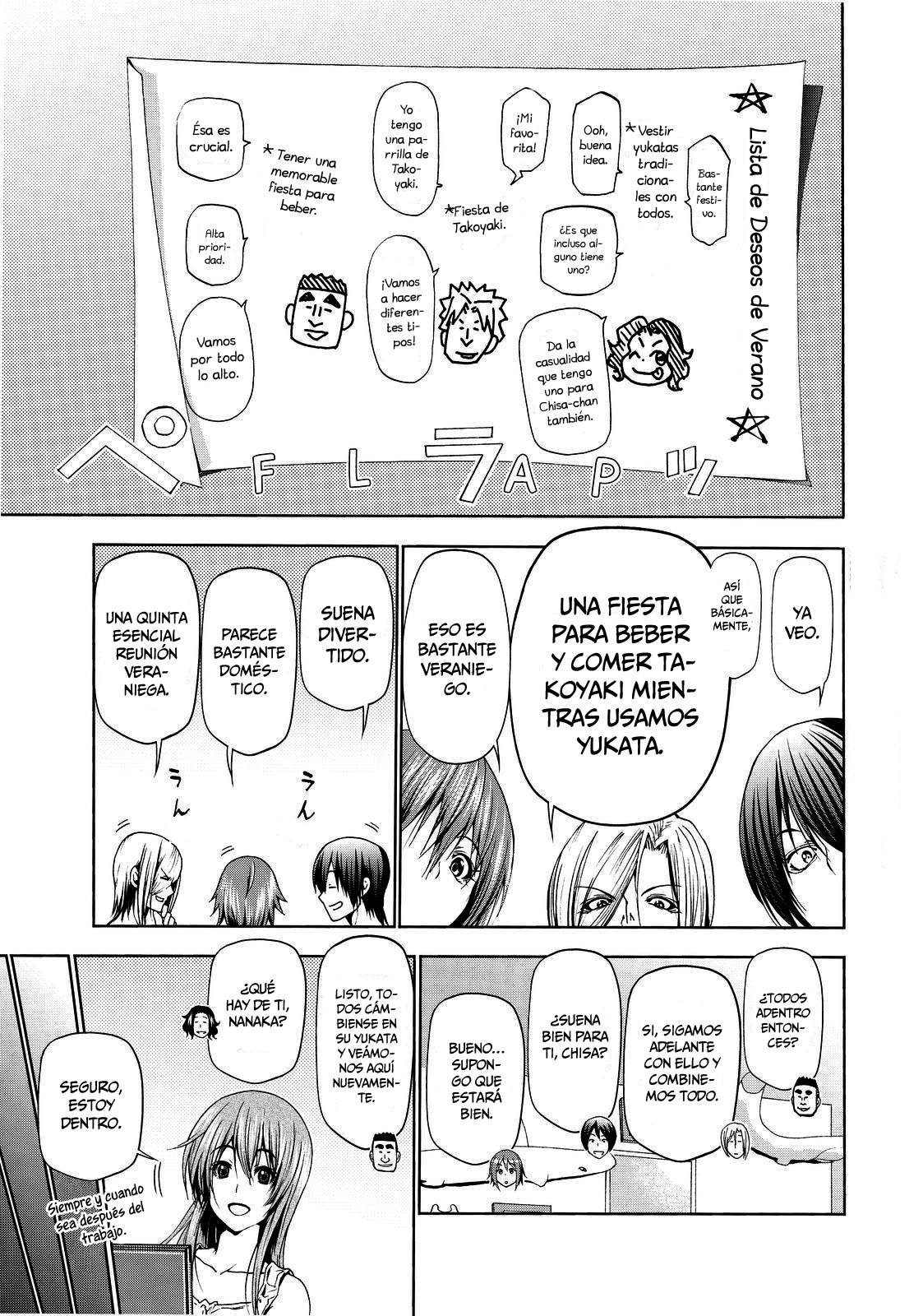 Grand Blue capítulo 46 página 14