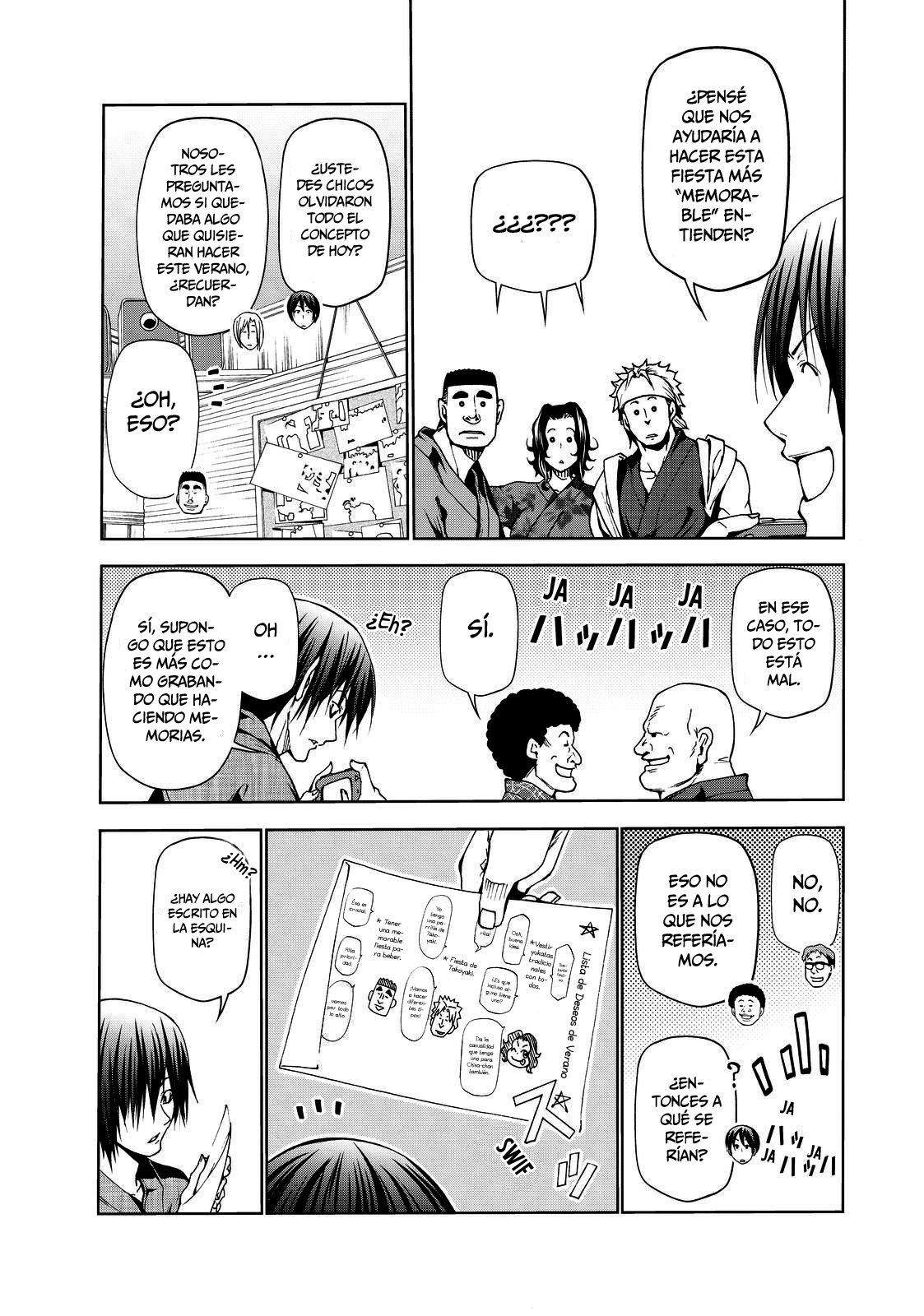 Grand Blue capítulo 46 página 21