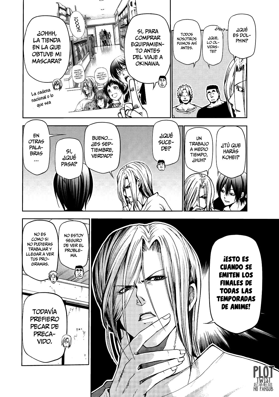 Grand Blue capítulo 46 página 5