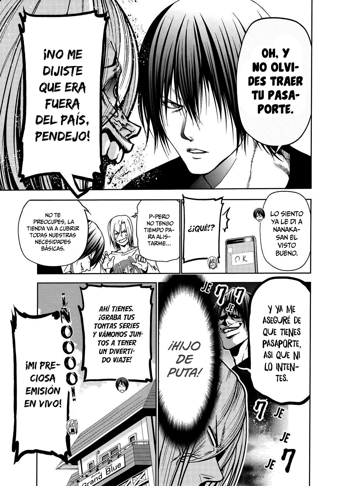 Grand Blue capítulo 46 página 8