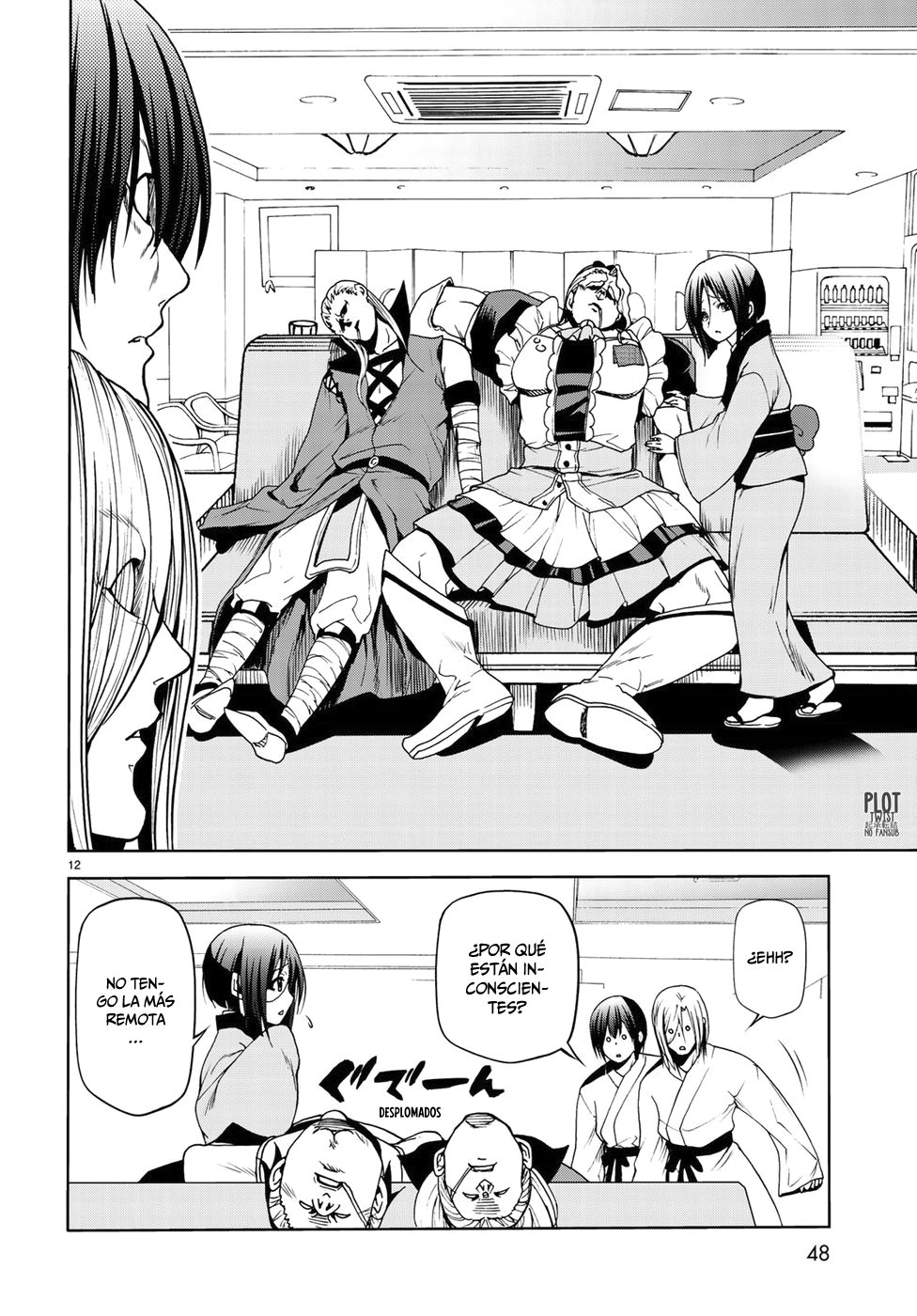 Grand Blue capítulo 48 página 14