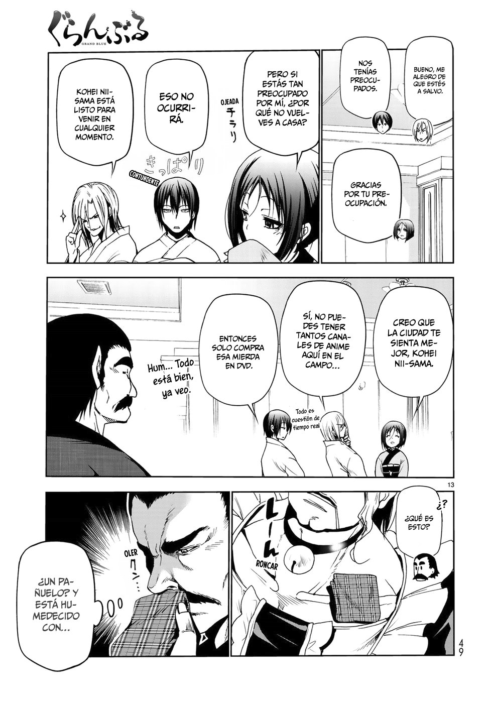 Grand Blue capítulo 48 página 15