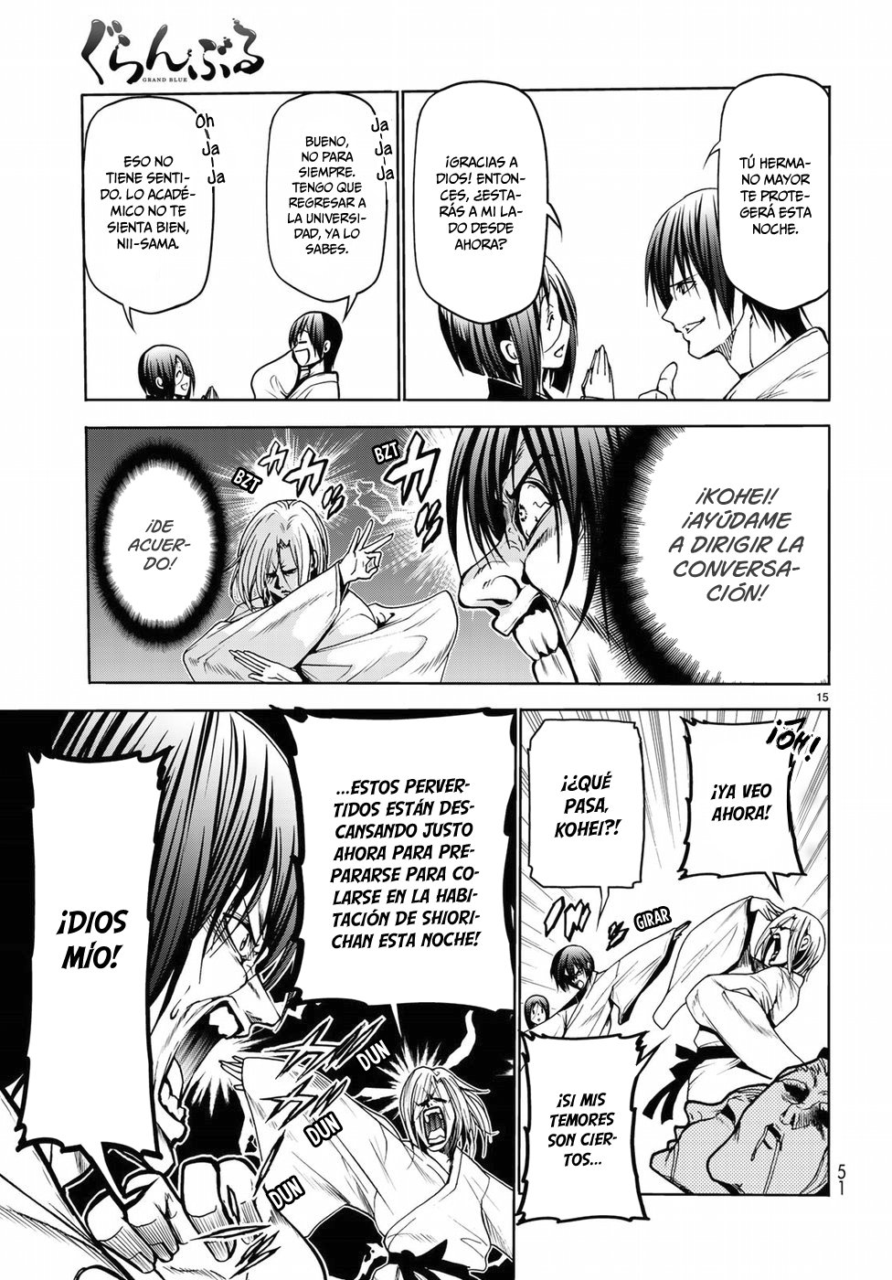 Grand Blue capítulo 48 página 17