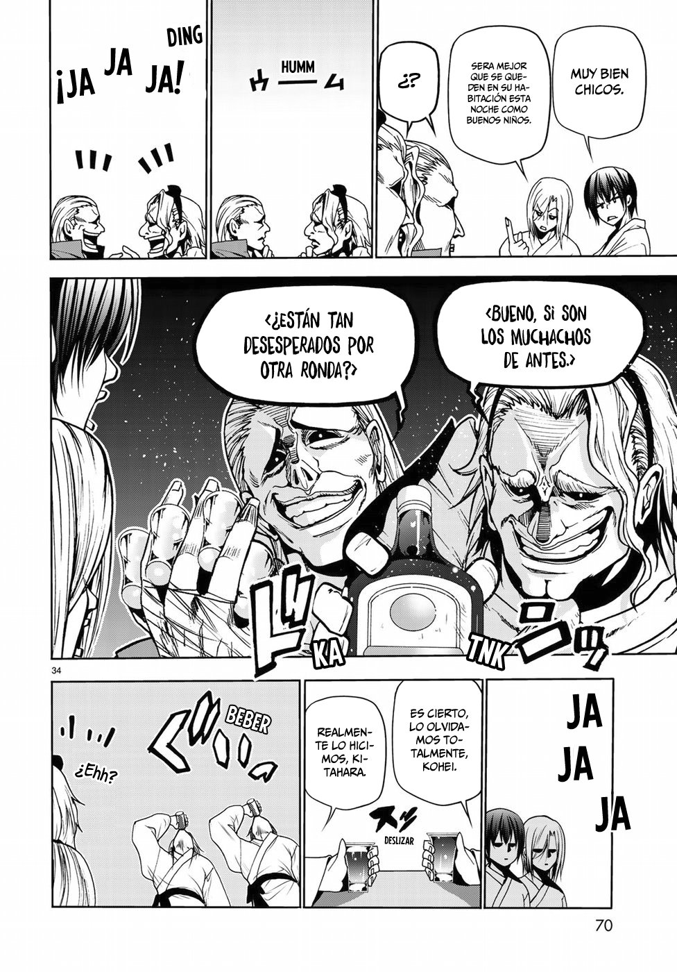 Grand Blue capítulo 48 página 35